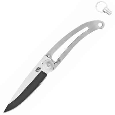 True Utility Taschenmesser Klappmesser BARE Taschenmesser, Schlüsselanhänger Mini Messer 16 g