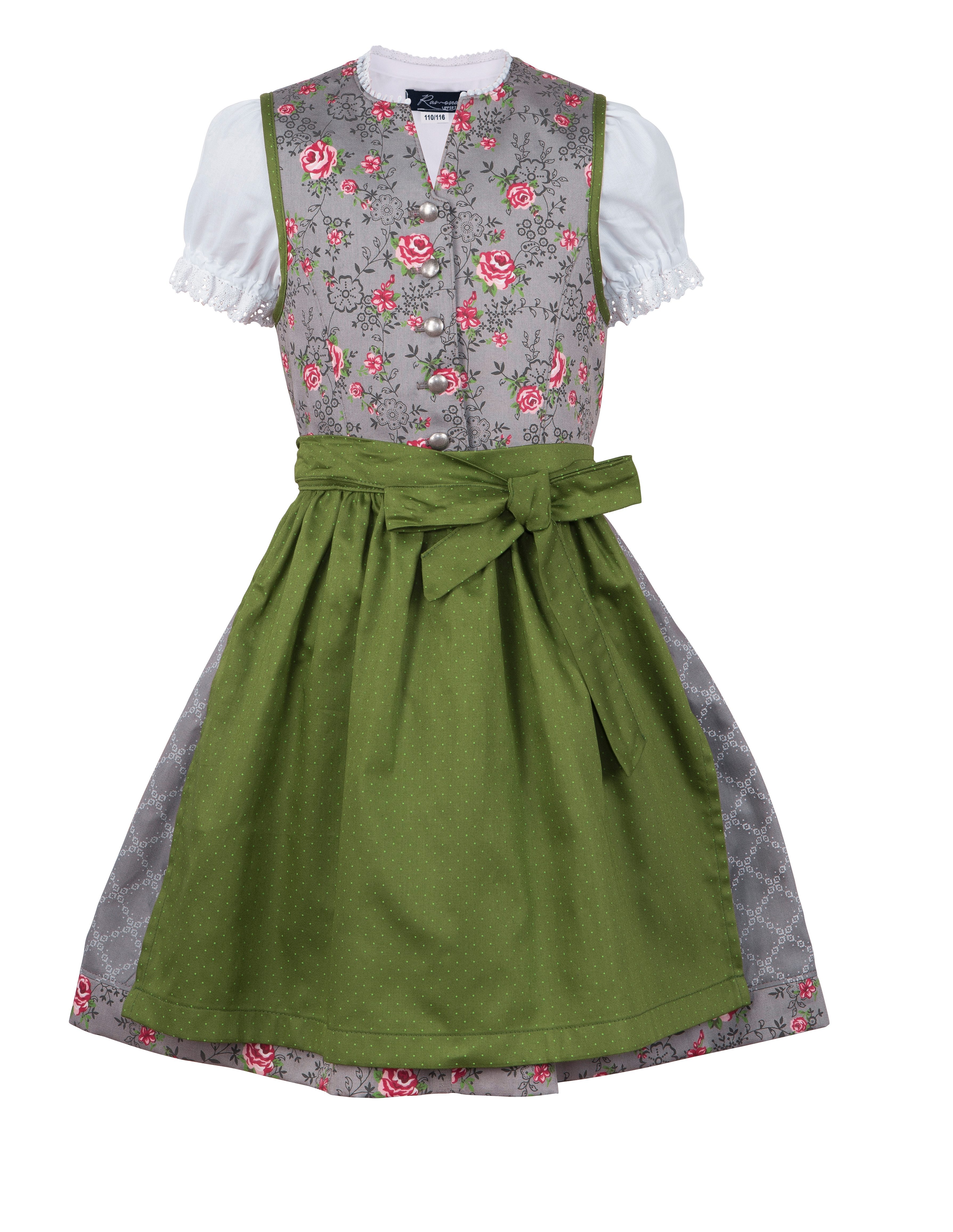 Ramona Lippert Dirndl Kinderdirndl Priscilla Größe 86-164 - Mädchen Dirndl mit Bluse