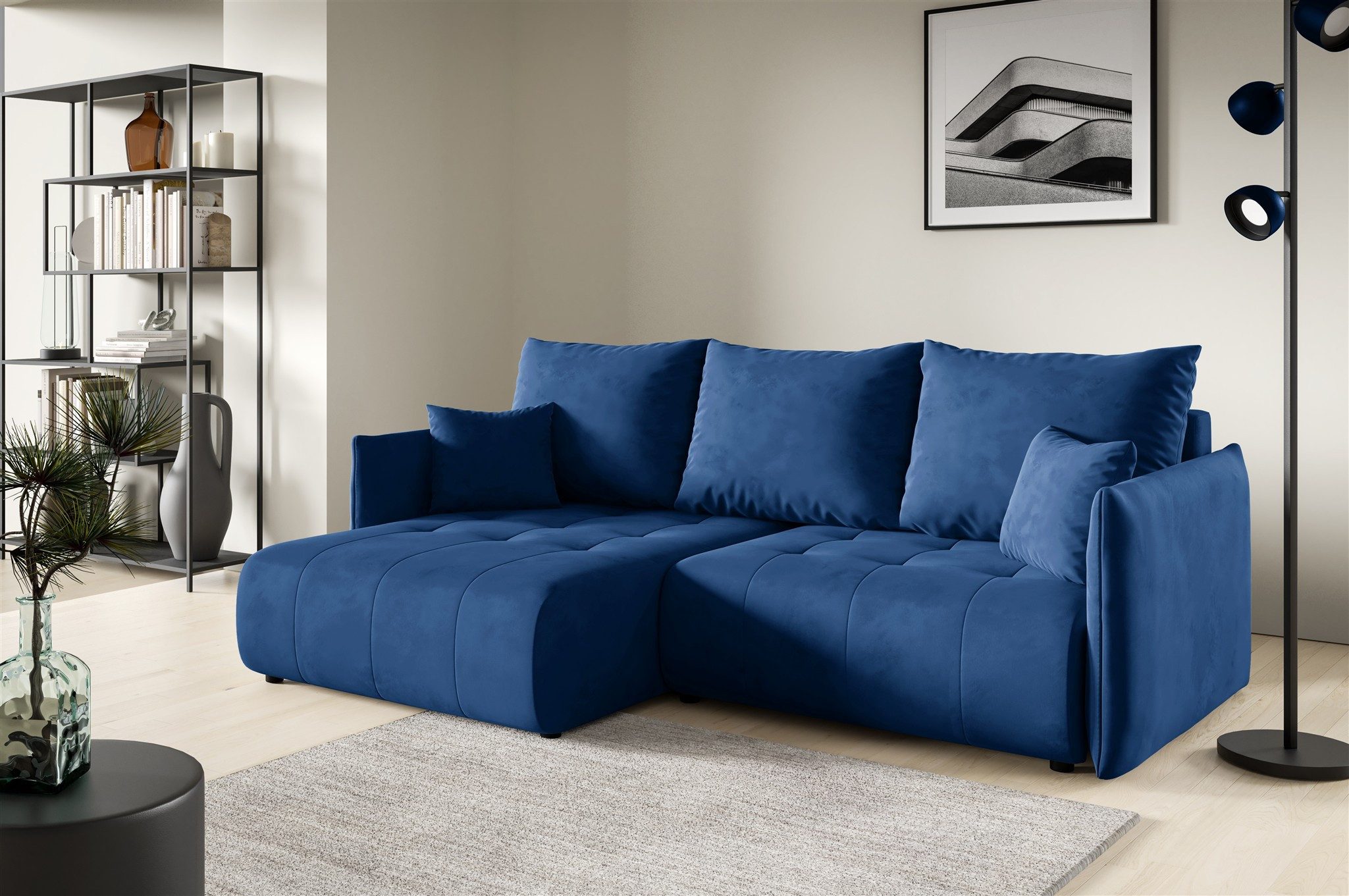 Fun Möbel Ecksofa Schlafsofa Sofa CANIO günstig online kaufen