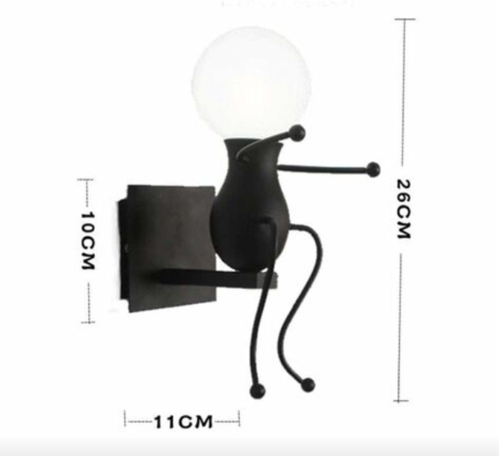 Bothergu LED Wandleuchte, Moderne Wandleuchte Design Einfachheit Kreative
