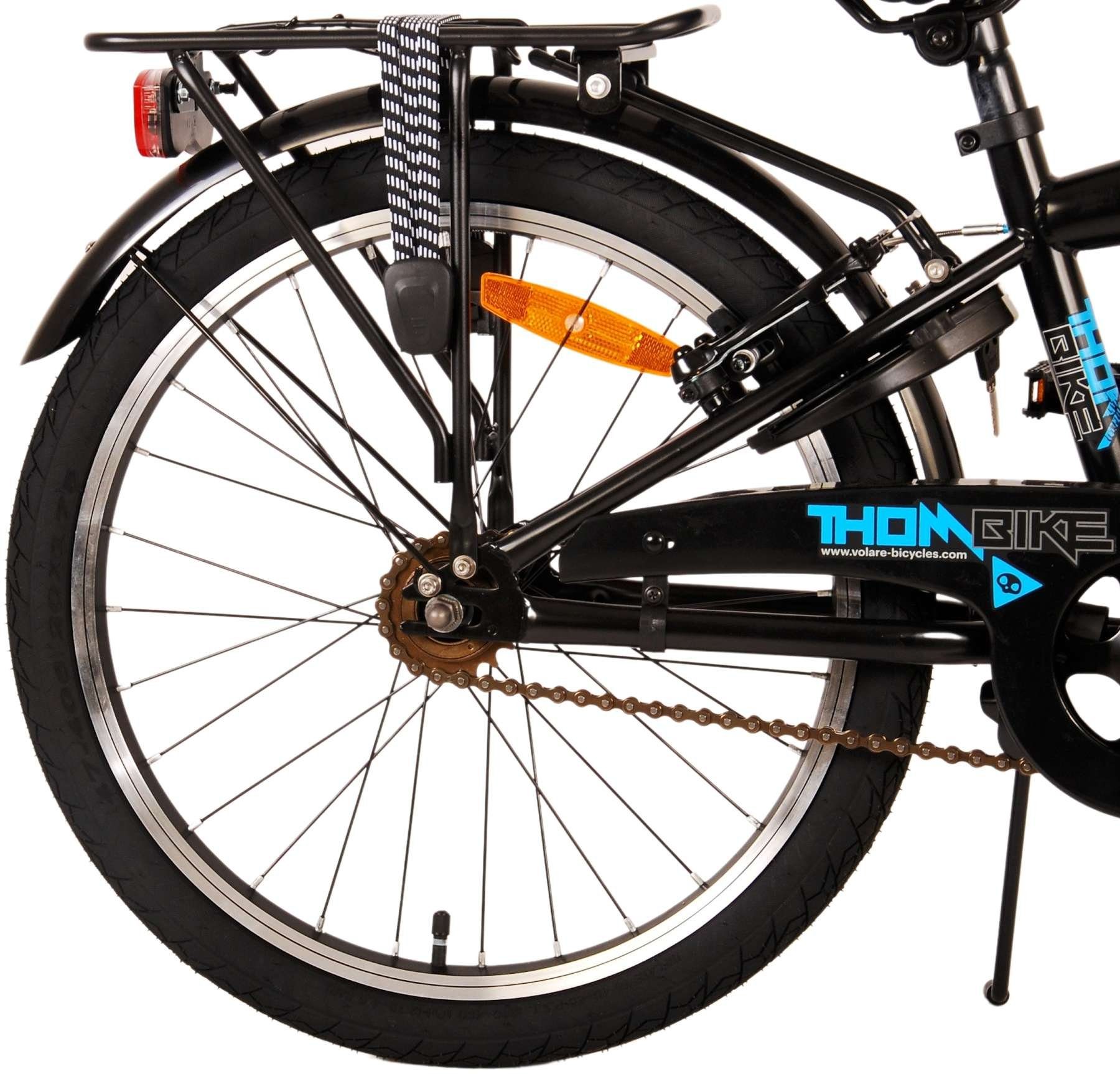 Volare Kinderfahrrad Thombike - Jungen - 20, 24 oder 26 Zoll -bis 60 kg-85% zusammengebaut, Luftbereifung, 6 - 12 Jahre, Aluminiumfelgen