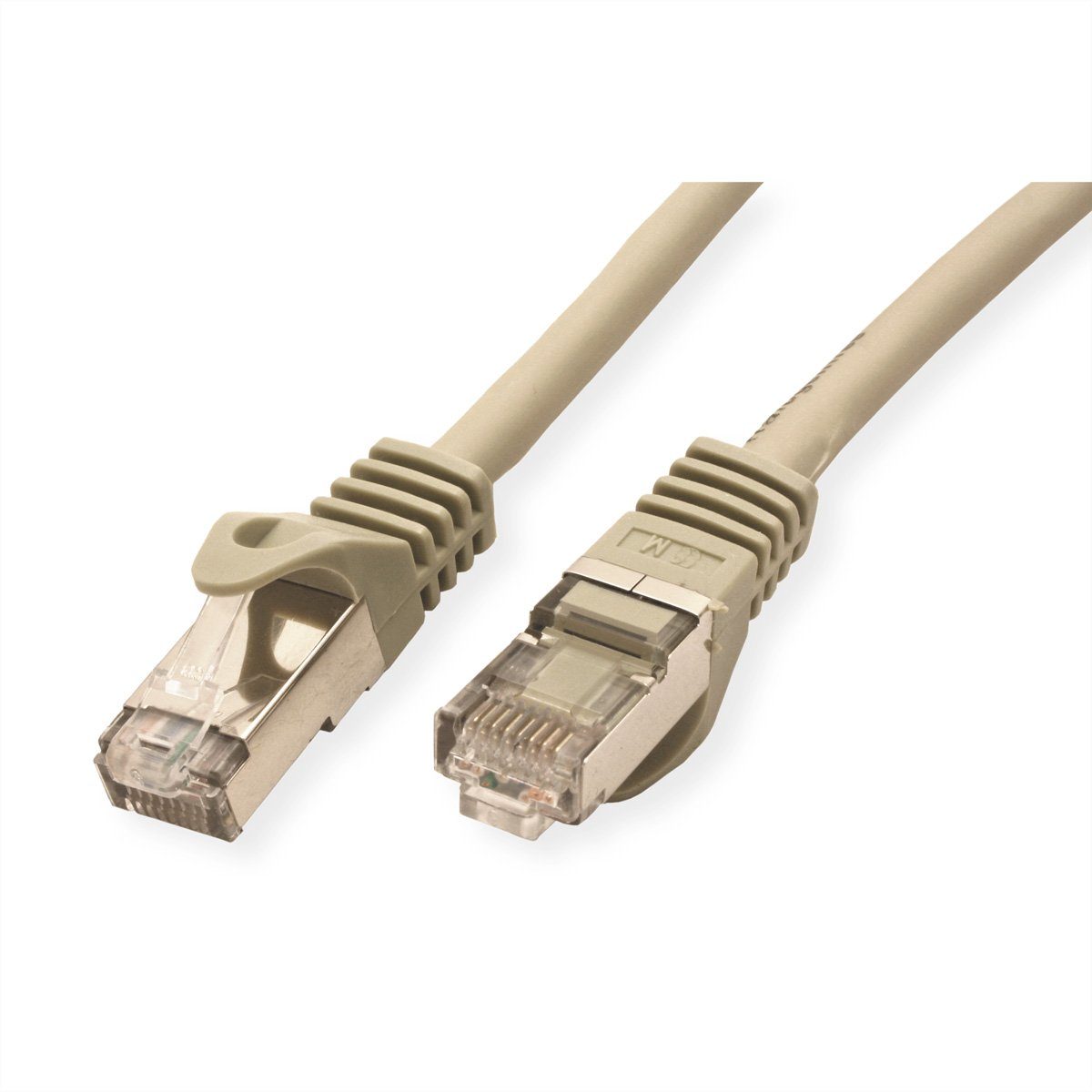 VALUE S/FTP-Kabel Cat.7 LAN-Kabel, RJ-45 Männlich (Stecker), RJ-45 Männlich (Stecker) (50.0 cm), mit RJ-45 Steckern (500 MHz / Class EA)
