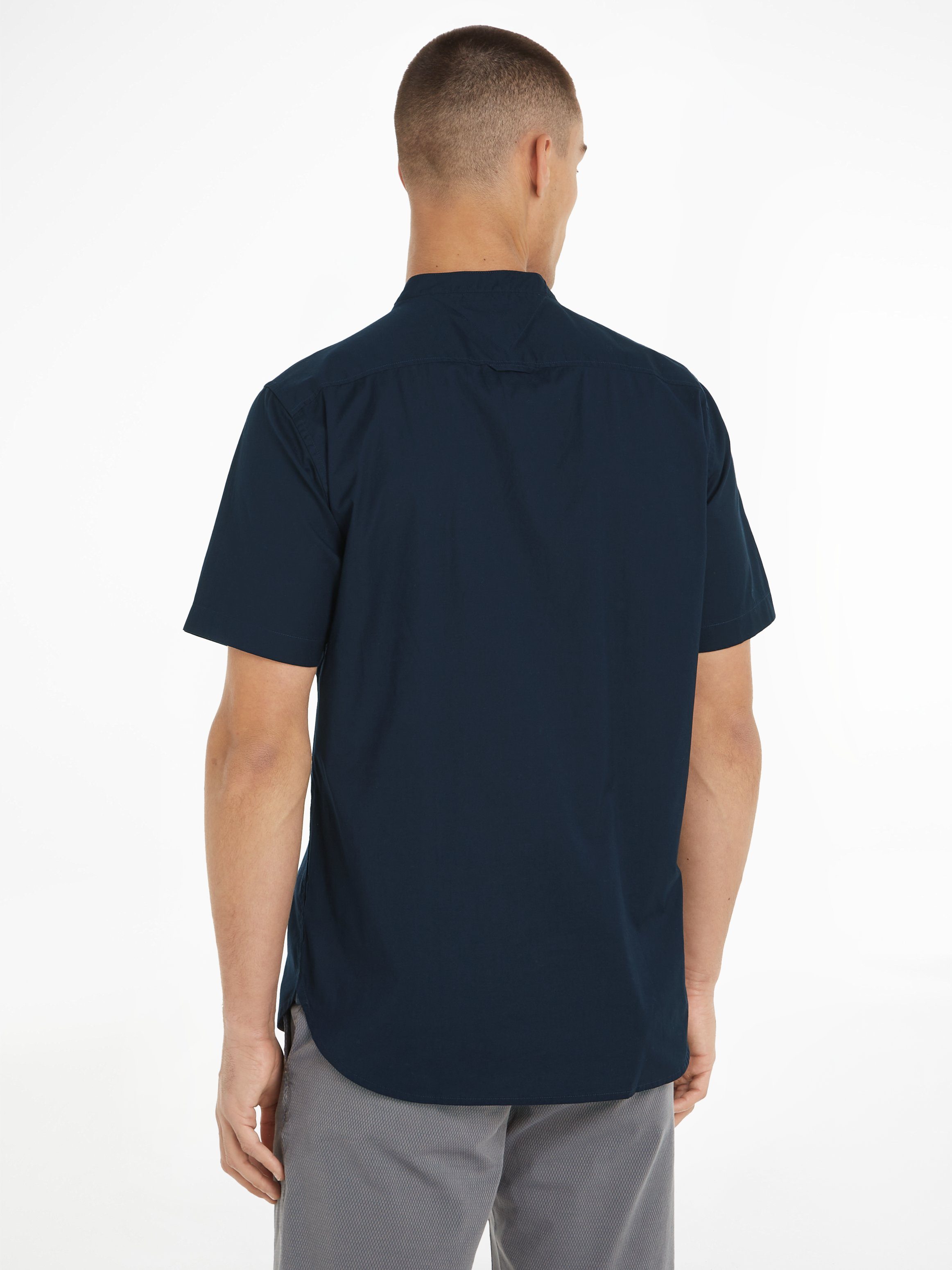Tommy Hilfiger Kurzarmhemd FLEX POPLIN MAO günstig online kaufen