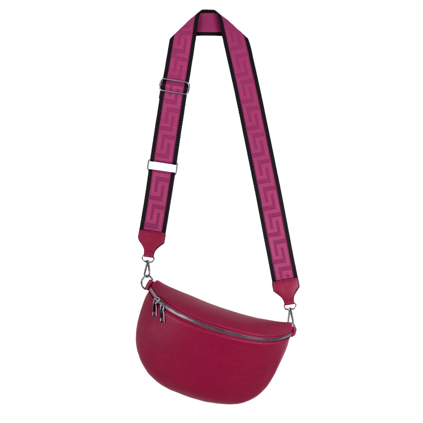 Gürteltasche Bauchtasche Umhängetasche Crossbody-Bag Kunstleder Italy-Design