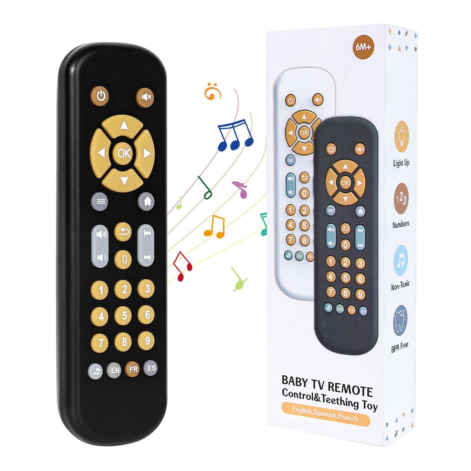 CLTYQ Lernspielzeug Baby TV Fernbedienung Spielzeug, günstig online kaufen