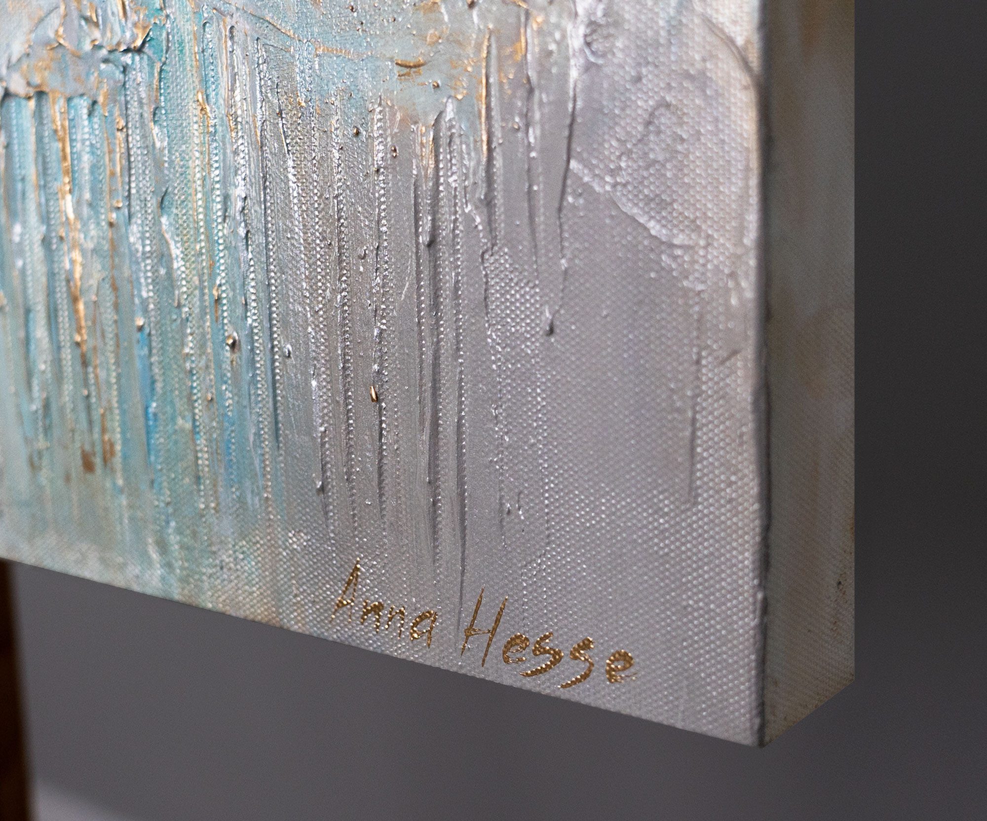 YS-Art Gemälde Wandbild Segelboot auf dem Meer, Wasser, Erholung, Yacht