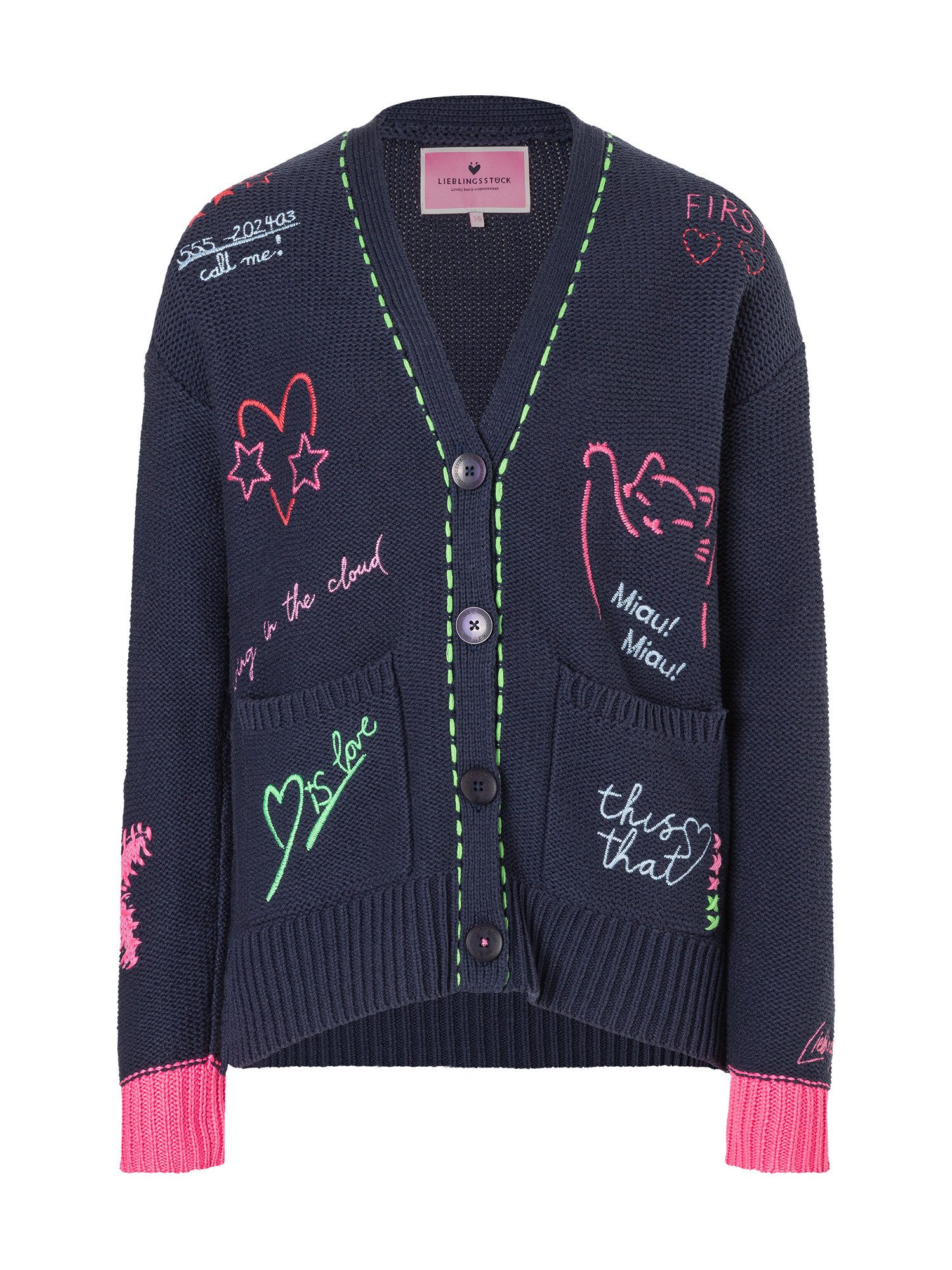 Lieblingsstück Strickjacke ArunaL mit 60% Baumwolle