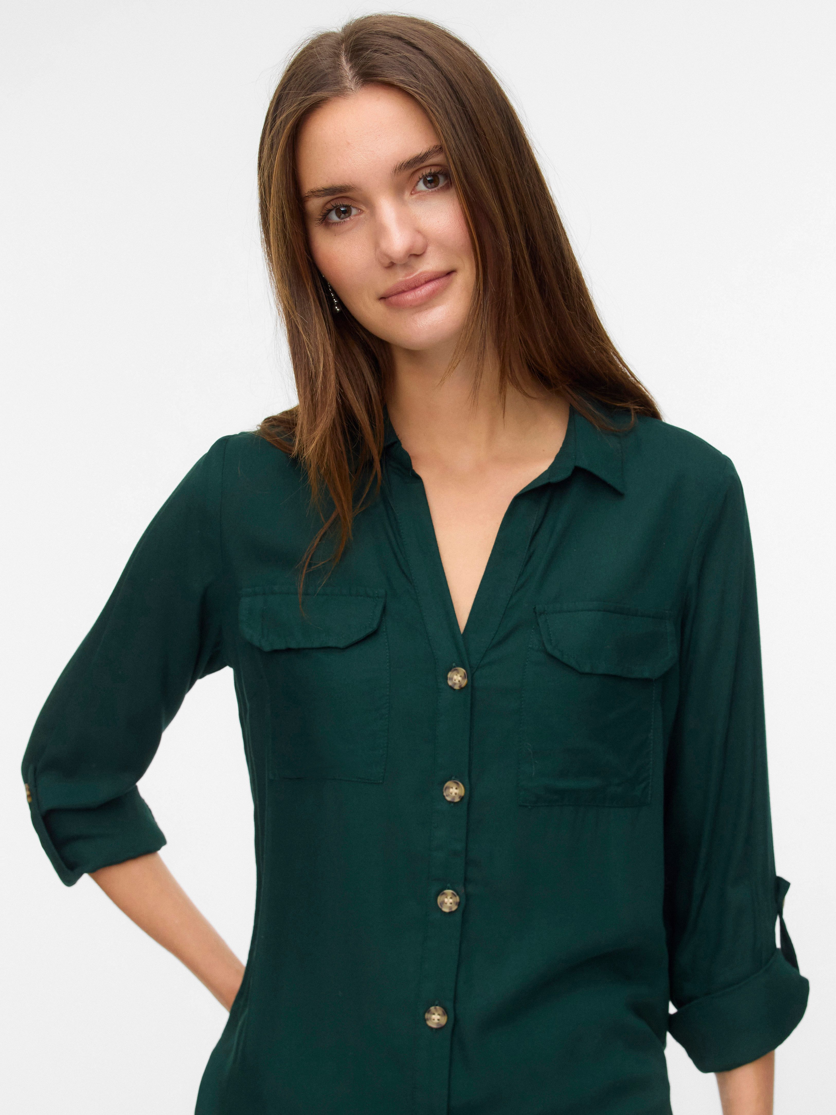 Vero Moda Hemdbluse VMBUMPY L/S SHIRT günstig online kaufen