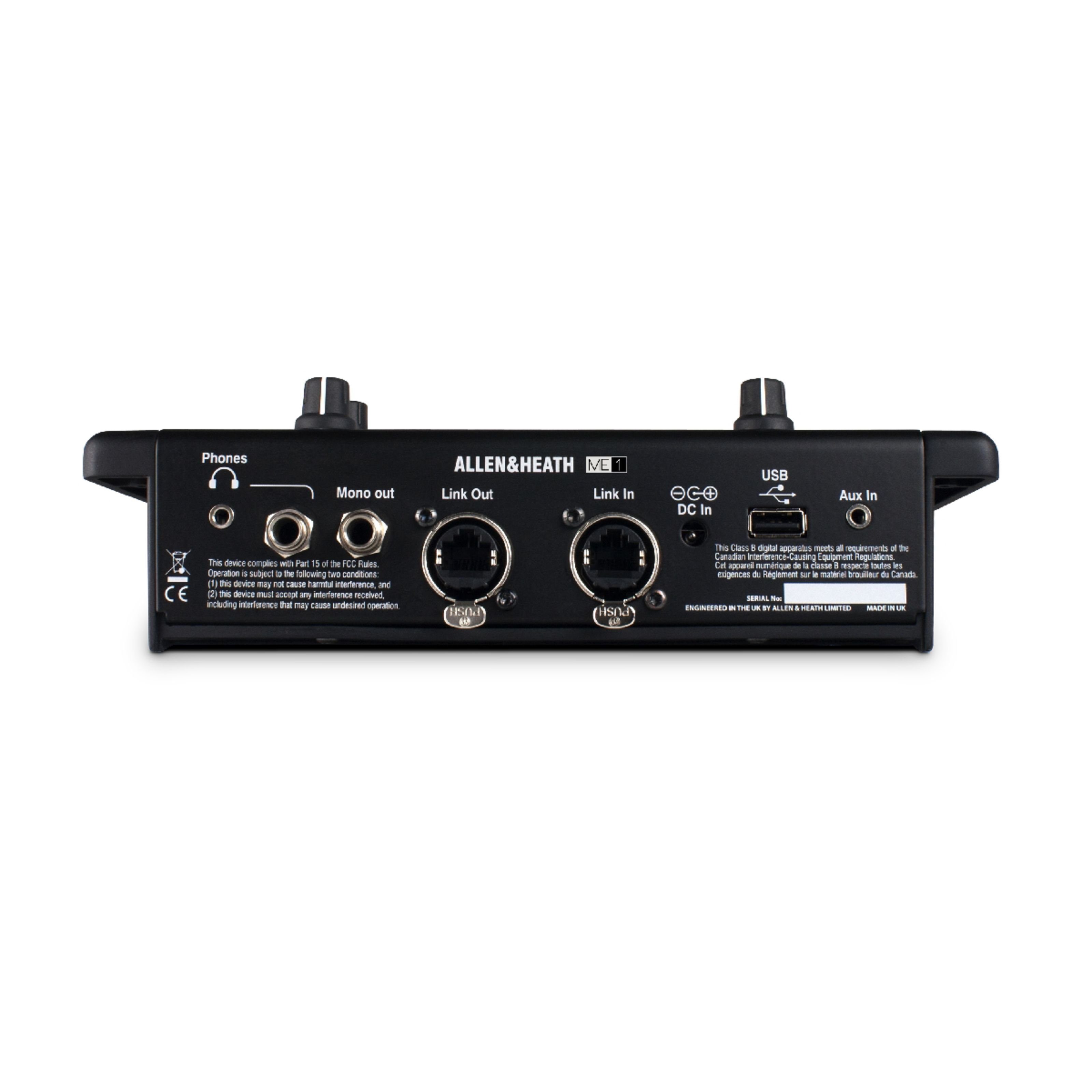Allen & Heath Mischpult, (ME-1 Personal Mixer, PA Mischpulte, Mixer Zubehör), ME-1 Personal Mixer - Mixer Zubehör