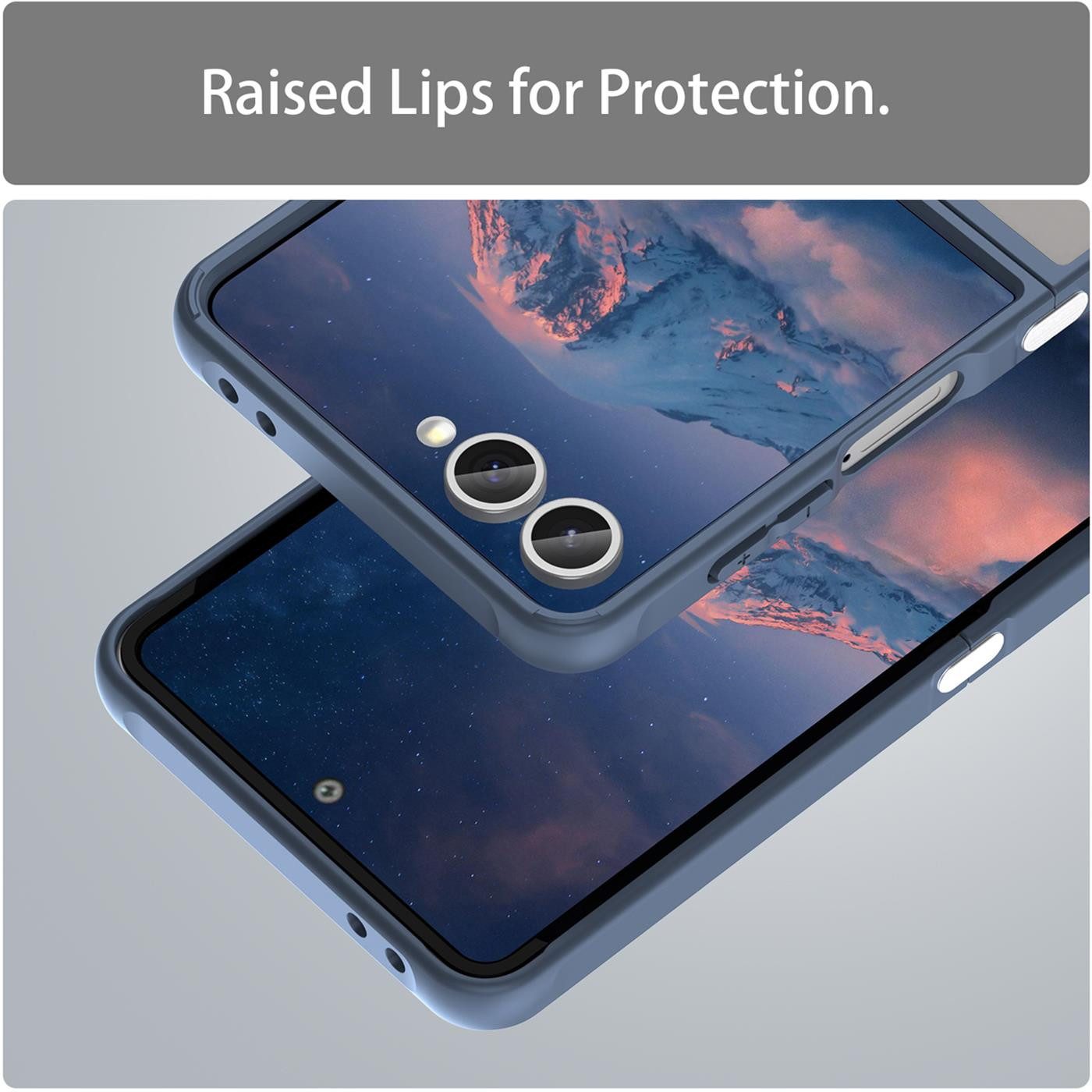 CoolGadget Handyhülle Magnet-Hülle für Samsung Galaxy Z Flip 7 Schutzhülle magnetisch 6,9 Zoll, Hülle Matt Stoßfest kompatibel mit QI-Laden Zubehör Kameraschutz Case