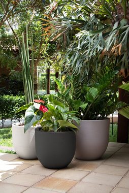 Tramontina Pflanzkübel LAOS Pflanztopf groß (1 St), wetterfester Blumenkübel, UV - und witterungsbeständig