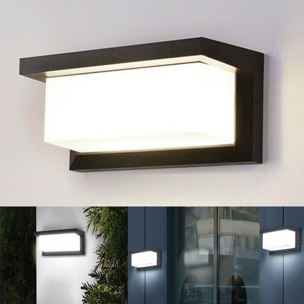 oyajia Außen-Wandleuchte 18W LED Wandlampe mit günstig online kaufen