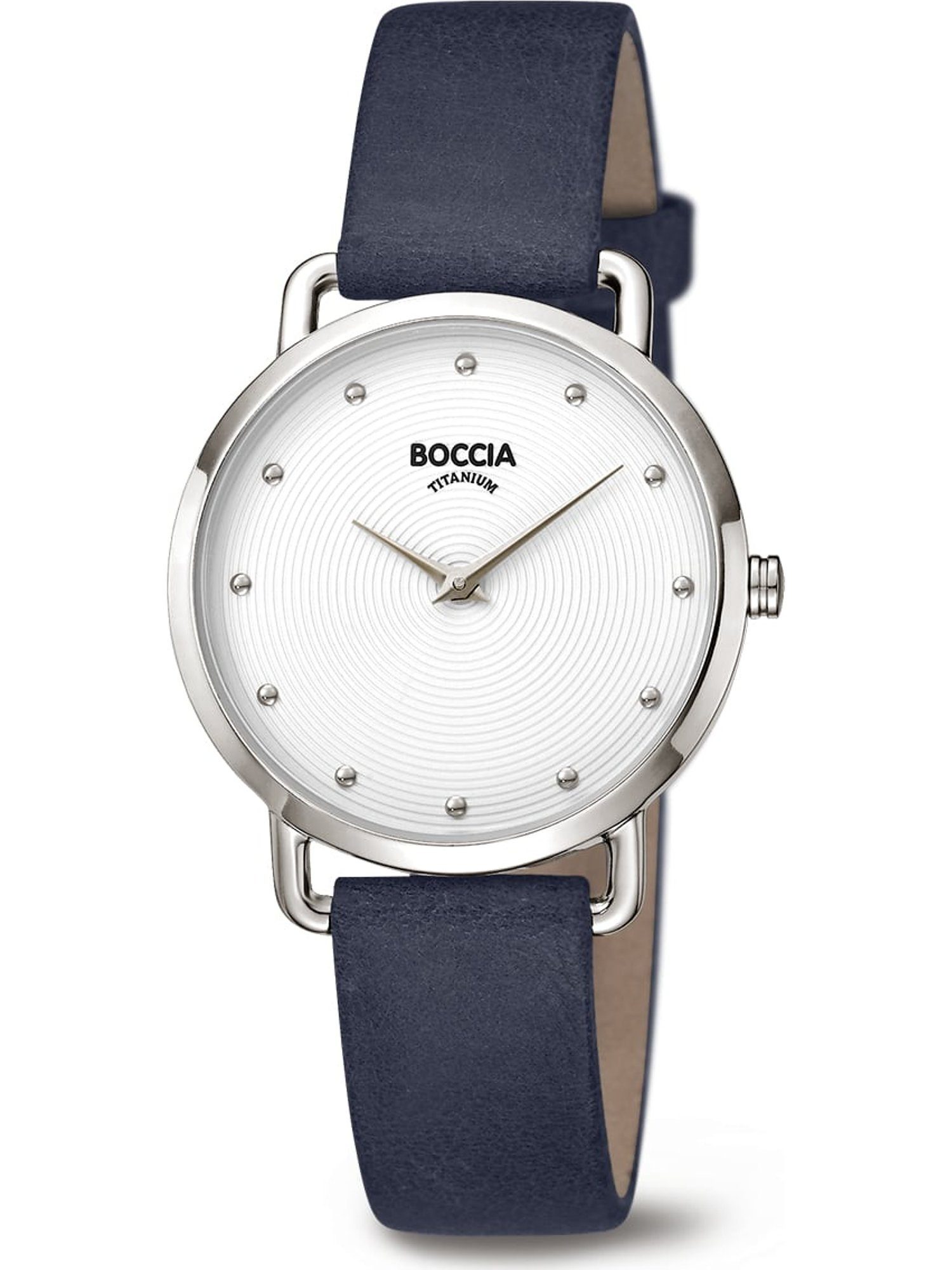 Boccia Quarzuhr Boccia Damen-Uhren Analog Quarz blau | Luxusuhren
