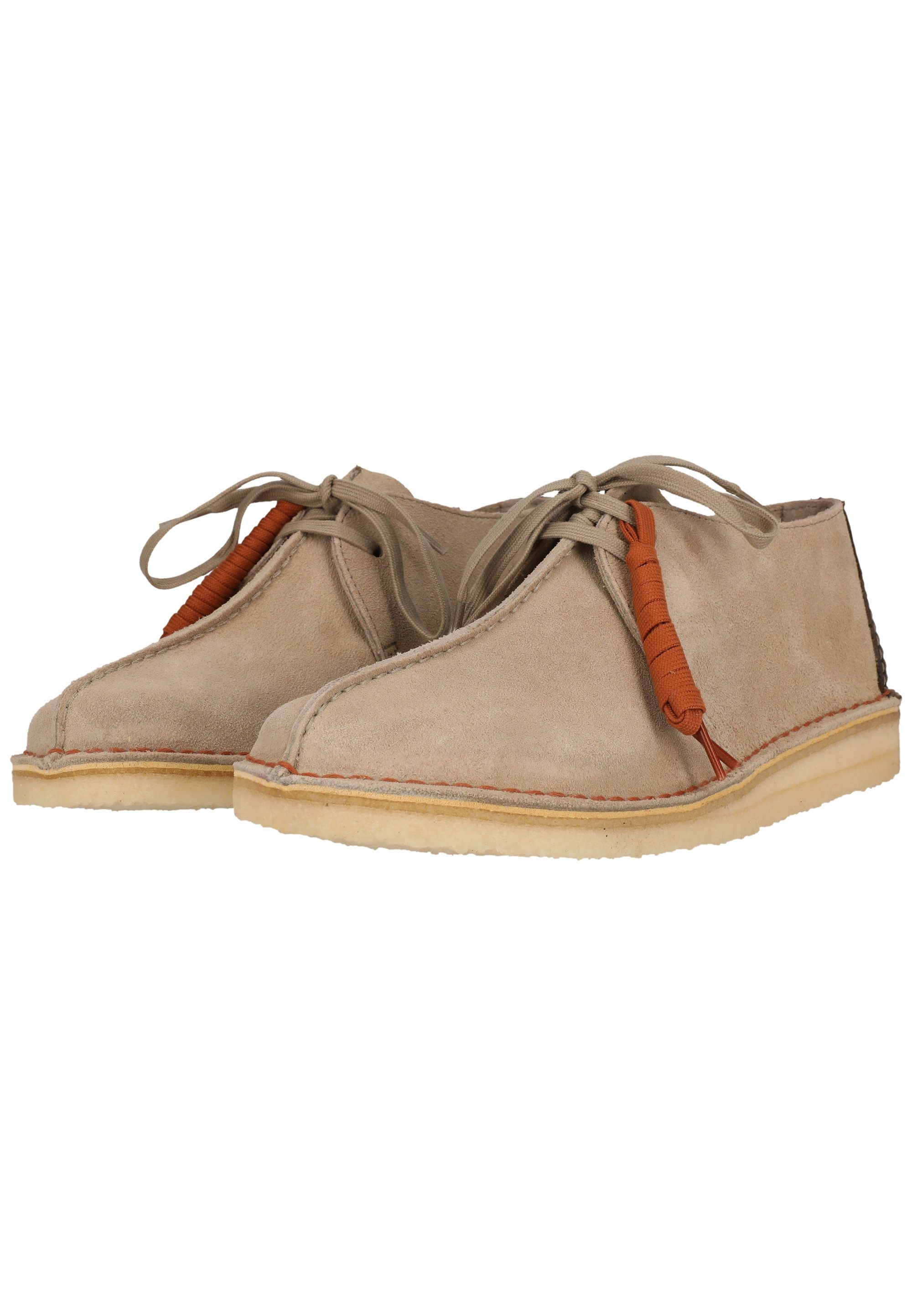 Clarks Desert Trek Schnürschuh mit dezenten Logo-Details