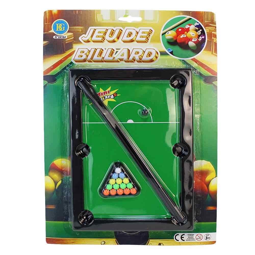 B&G INTERNATIONAL Spiel Mini Billard für den Tisch - ca. 25 x 18 cm, Billiard