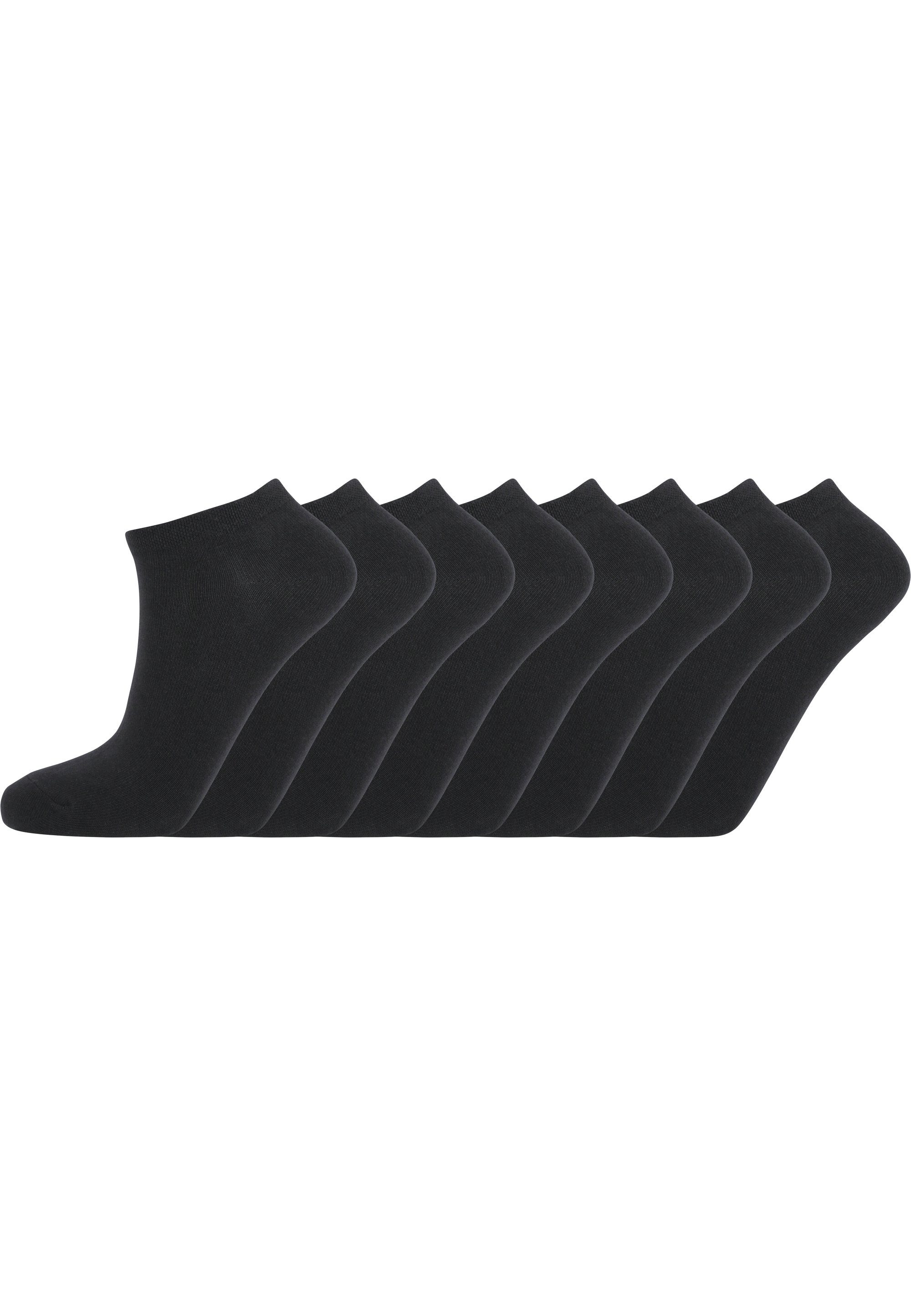 ENDURANCE Socken Mallorca (8-Paar) in atmungsaktiver Qualität schwarz