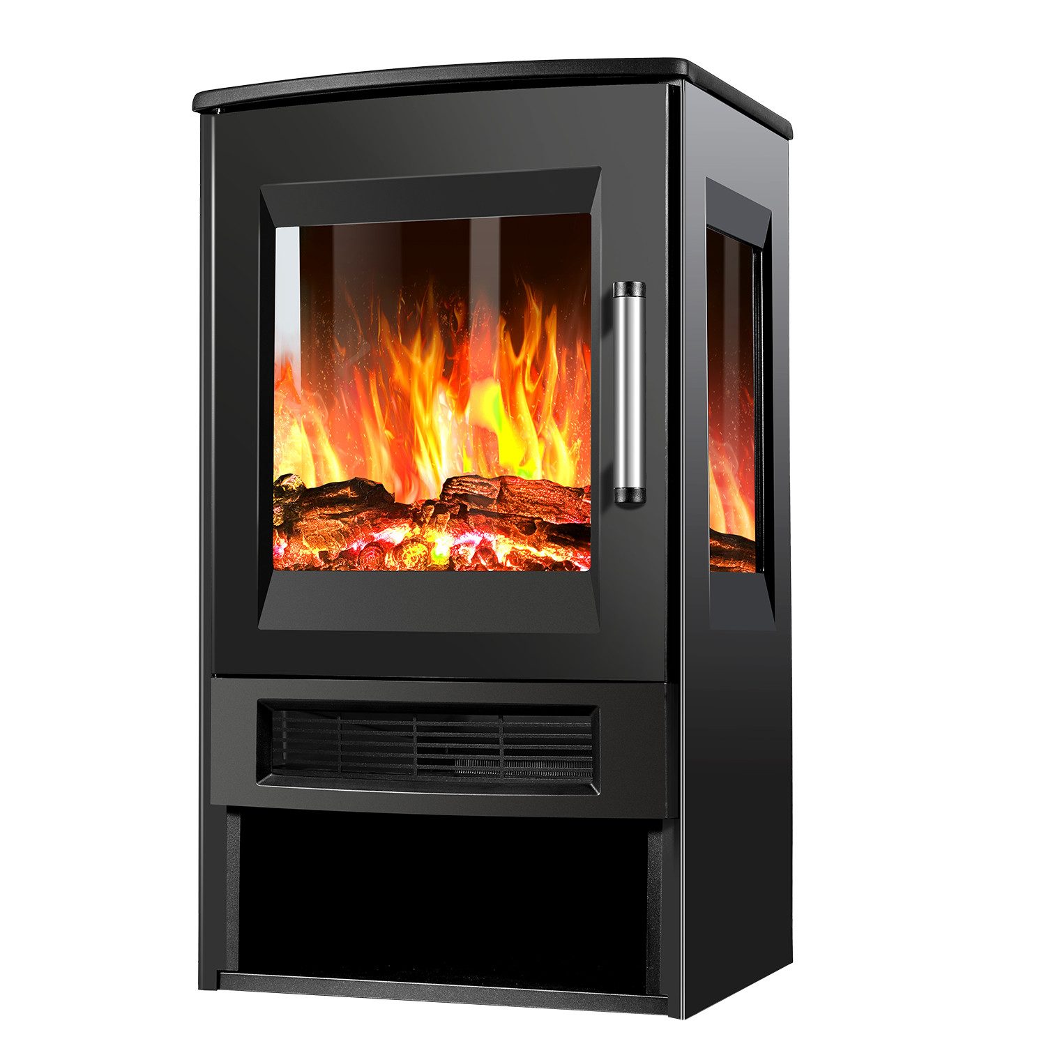 Clanmacy Elektrokamin Elektrokamin elektrischer Kamin 900W/1800W günstig online kaufen