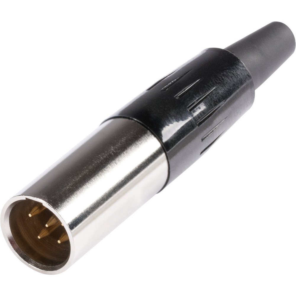 Hicon HI-XMCM5 Miniatur-XLR-Steckverbinder Stecker, gerade Polzahl: 5 Audio- & Video-Adapter