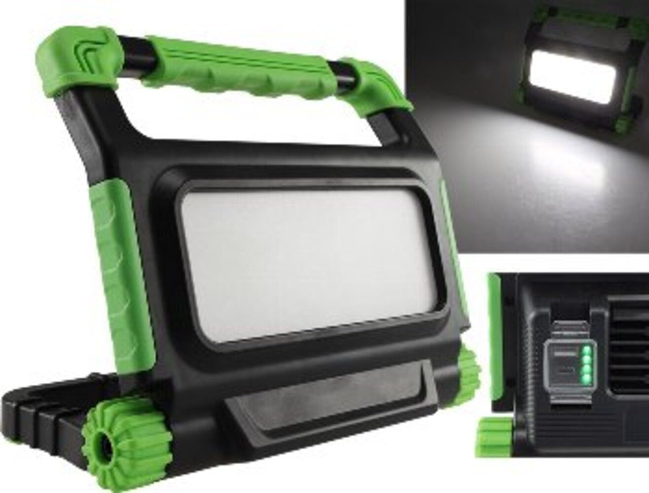 ChiliTec Baustrahler 30W, neutralweiß, 240lm, wassergeschützt, IP54, L93mm, wassergeschützt akkubetrieben, neutralweiß