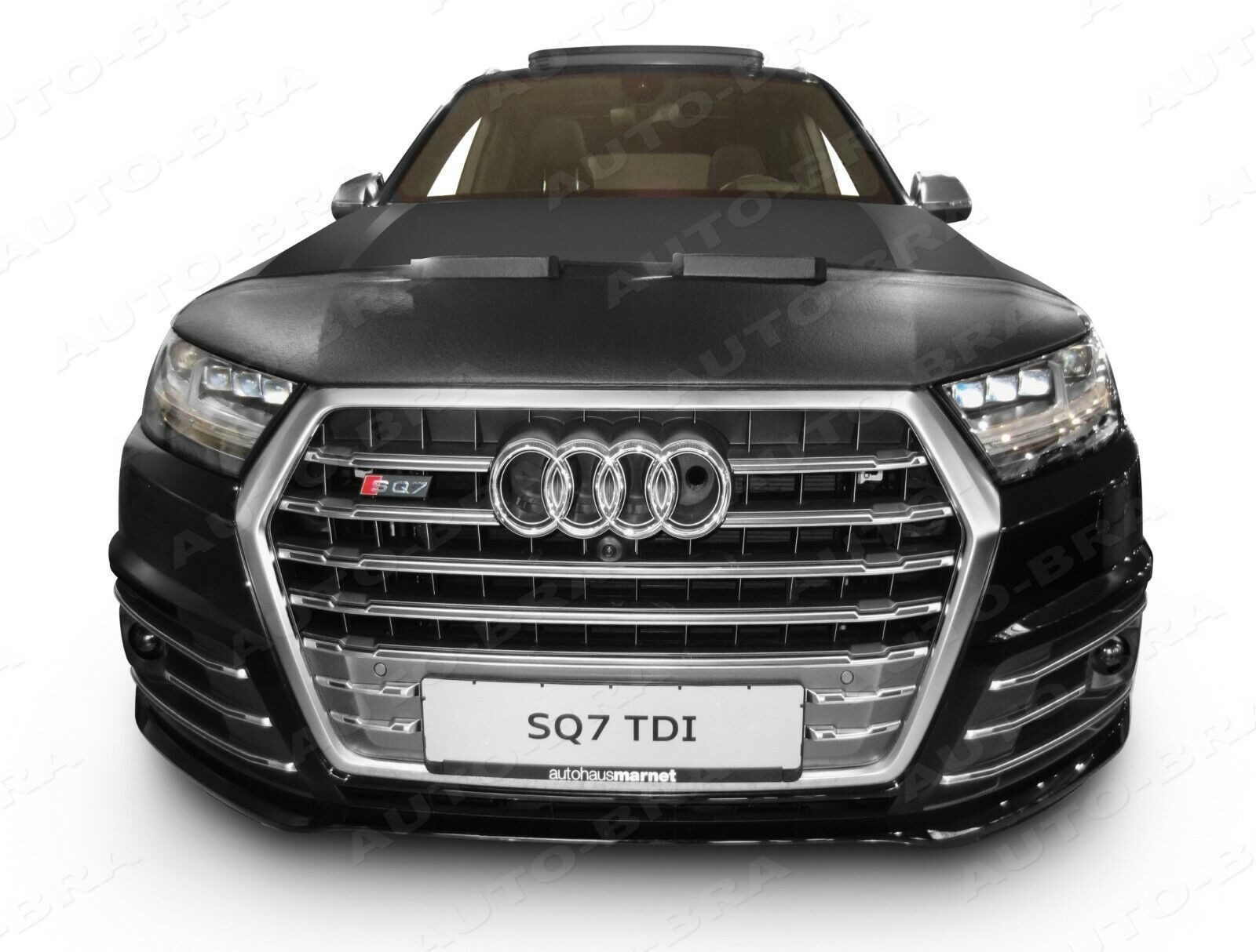 auto-bra Autoplane AB3-00505 Steinschlagschutz für Audi Q7 4M ab 2015 Haubenbra