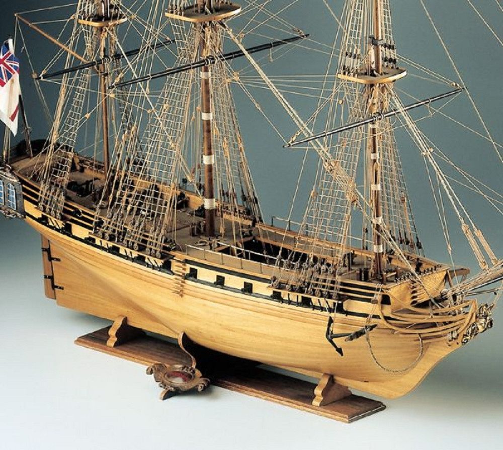 COREL Modellbausatz HMS Unicorn 1:75 Modellbau Bausatz - Historische Fregatte der britisch