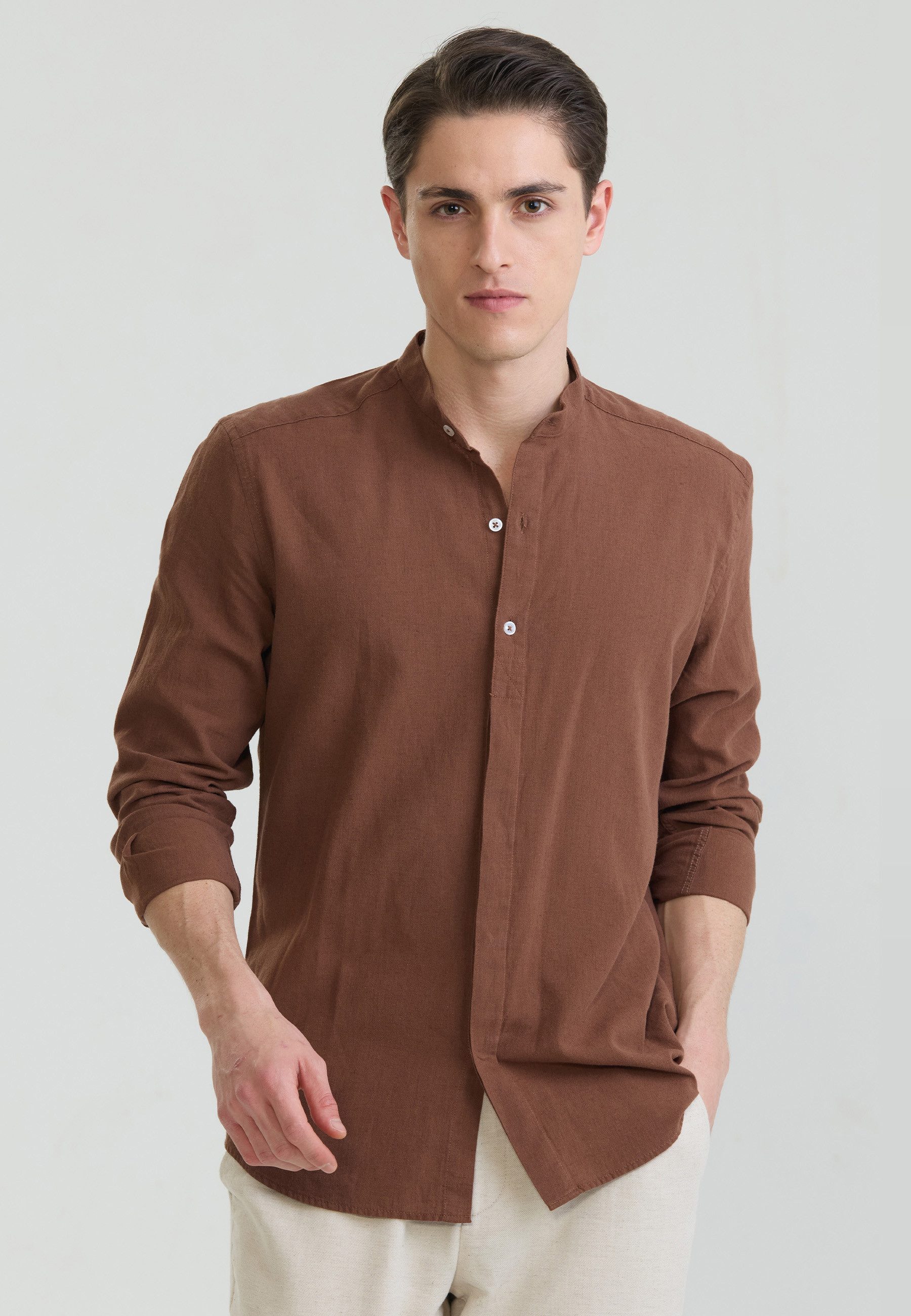 Langarmhemd Basic Hemd