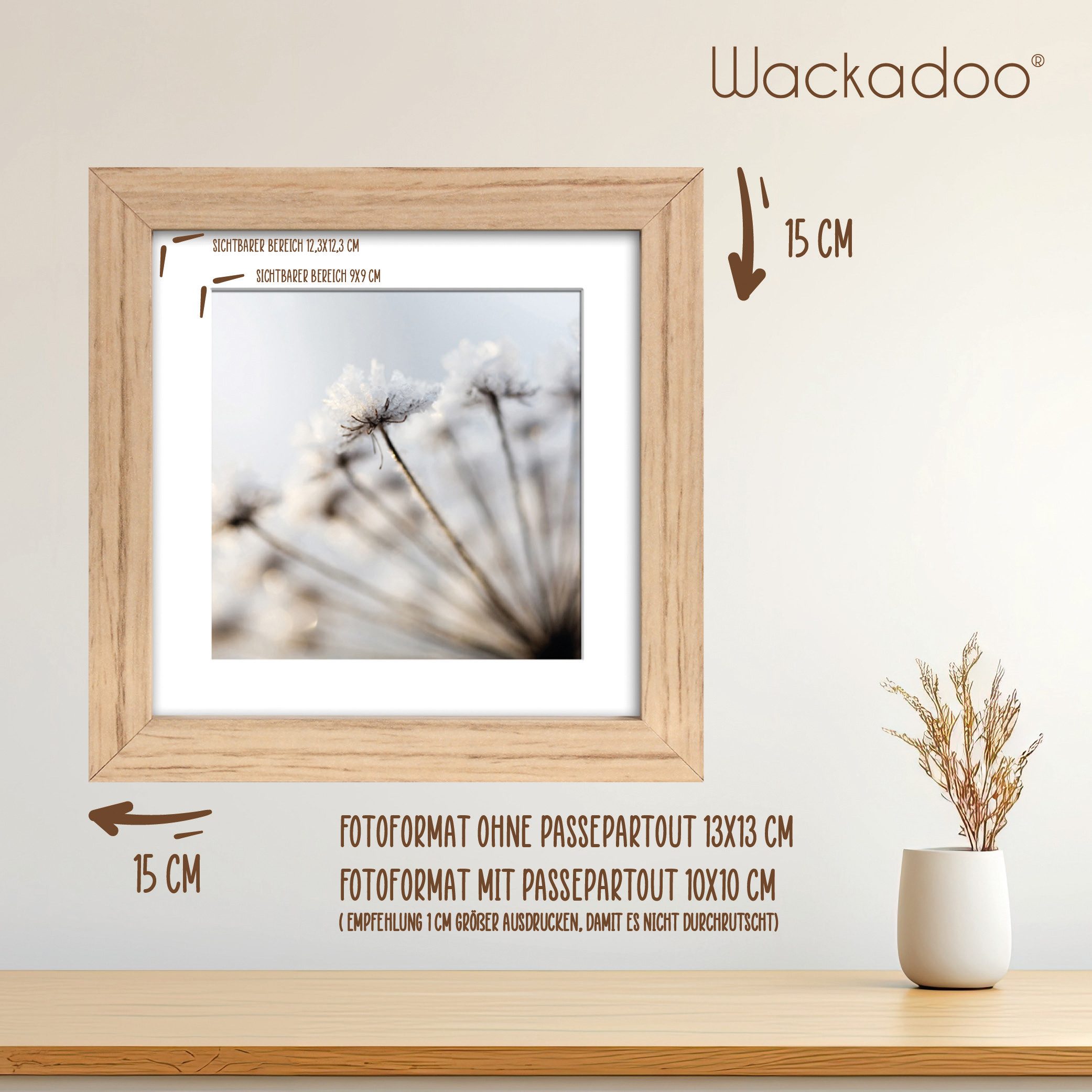 Wackadoo Living Bilderrahmen-Set the Frame Bilderrahmen günstig online kaufen