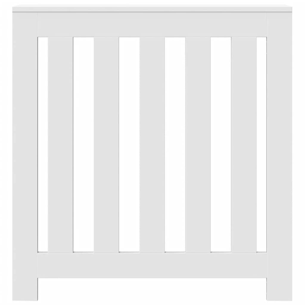 vidaXL Heizungsverkleidung 78 x 20 x 82 cm Heizkörperverkleidung Weiß 78x20x82 cm Spanplatte