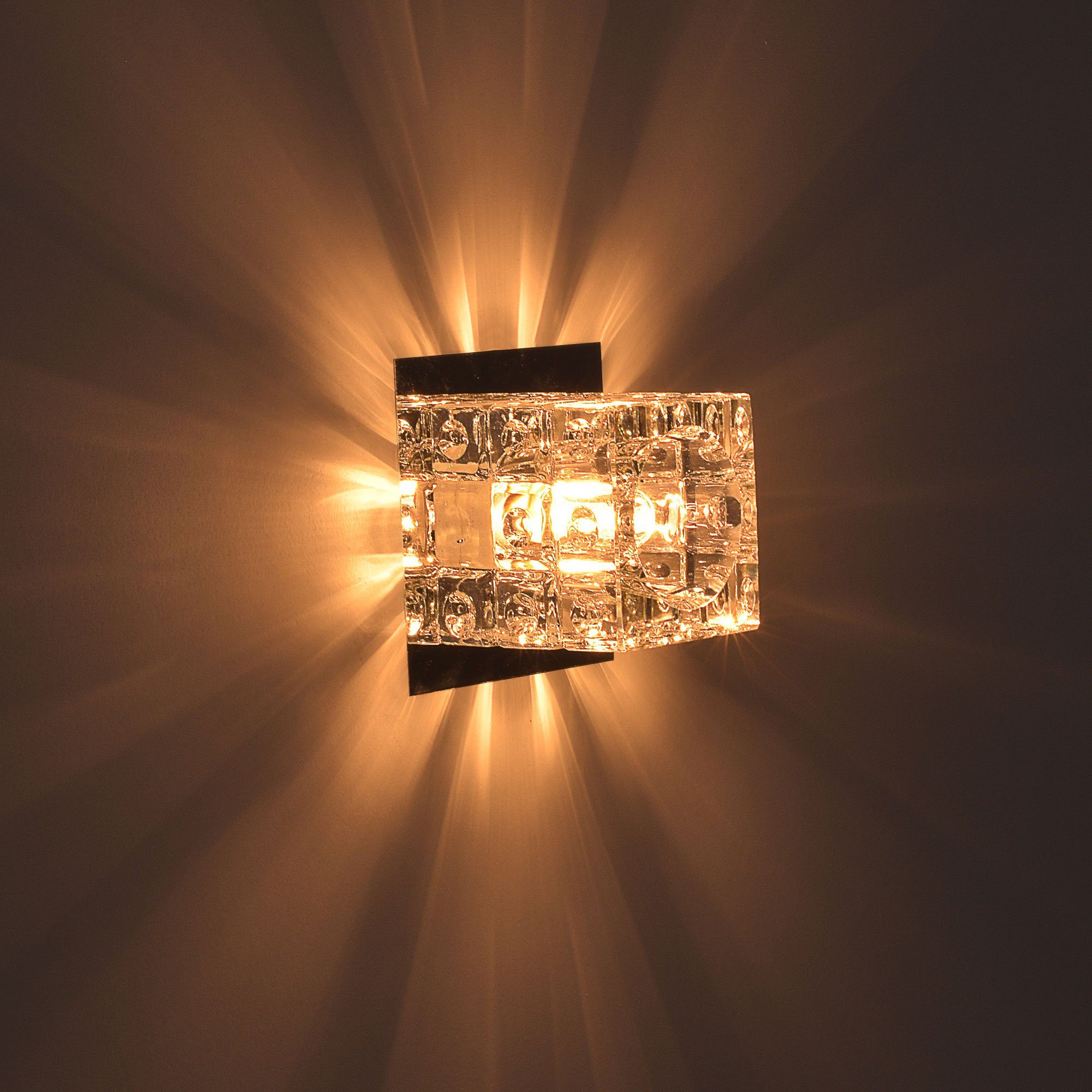 Maxkomfort Einbauleuchte Kristall-Einbaustrahler, ohne Leuchtmittel, Einbau günstig online kaufen