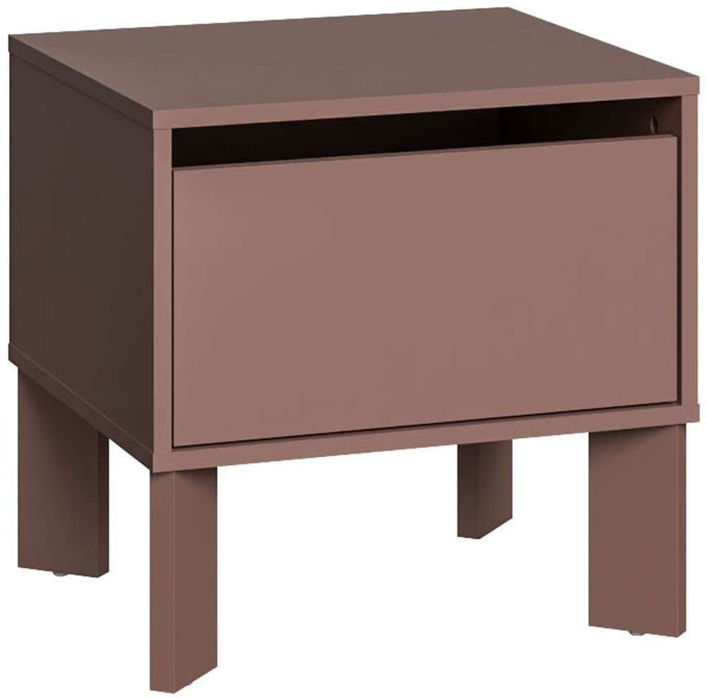 FORTE Nachtkommode Tahoe Nachtkommode, grifflos, Schubkasten, B/H/T 48,2/47,5/41,4 cm