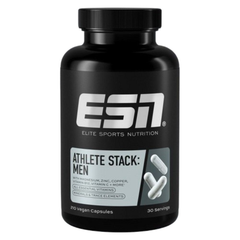 ESN ESN Athlete Stack Men, 210 Kapseln Kapseln, 185 g