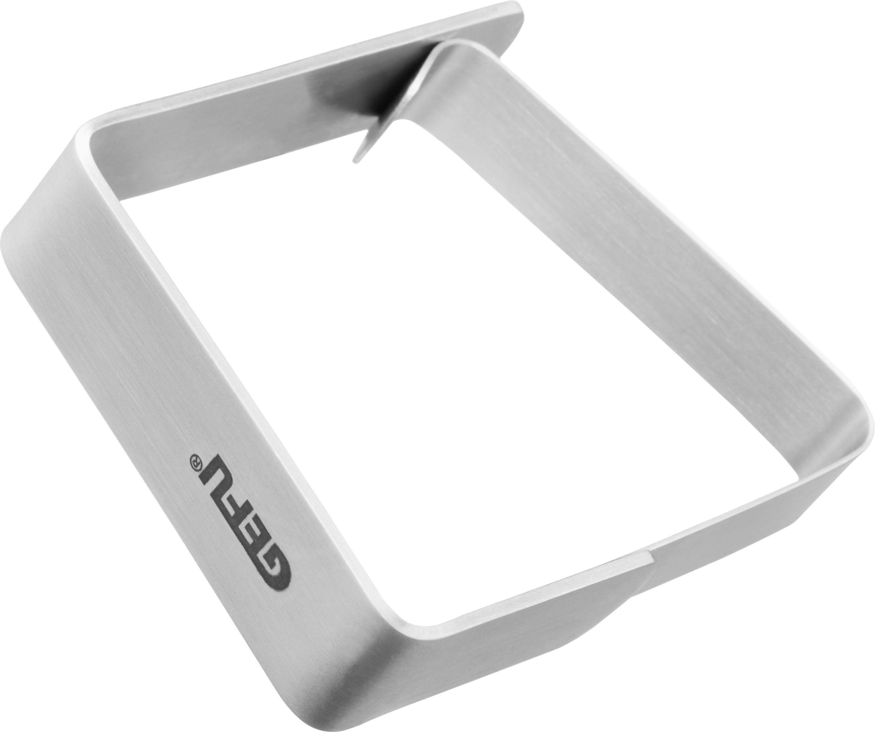 GEFU Tischtuchklammer Tischtuchklammern FERMO Rostfreiem Edelstahl Tisch