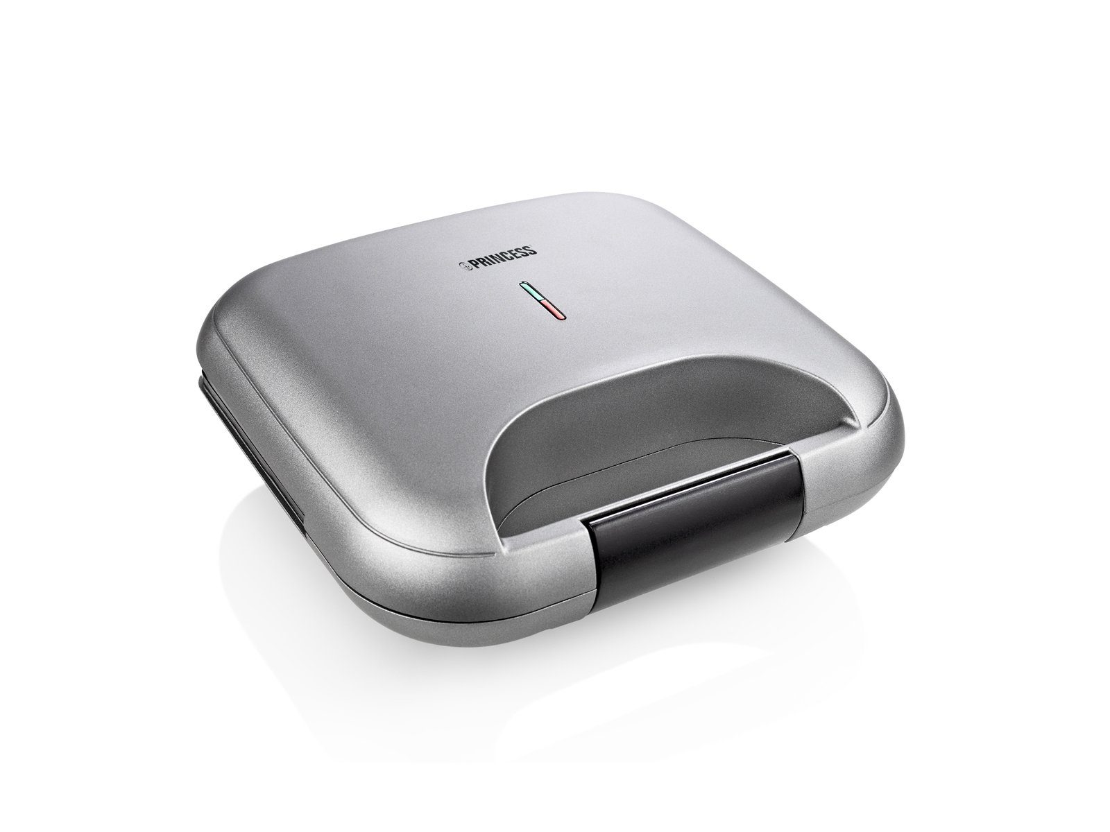 PRINCESS Sandwichmaker, 750 W, Toaster Snack & Panini-Maker kleiner Low fat Kontaktgrill Indoorgrill