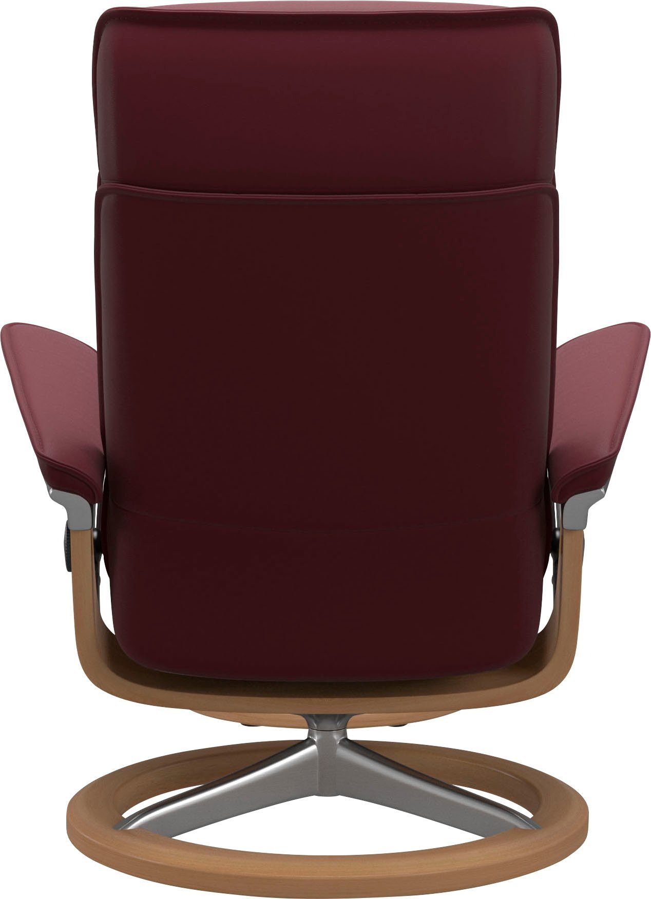 Stressless® Relaxsessel Admiral (Set, Relaxsessel inkl. Hocker), mit Signature Base, Größe M & L, Gestell Eiche