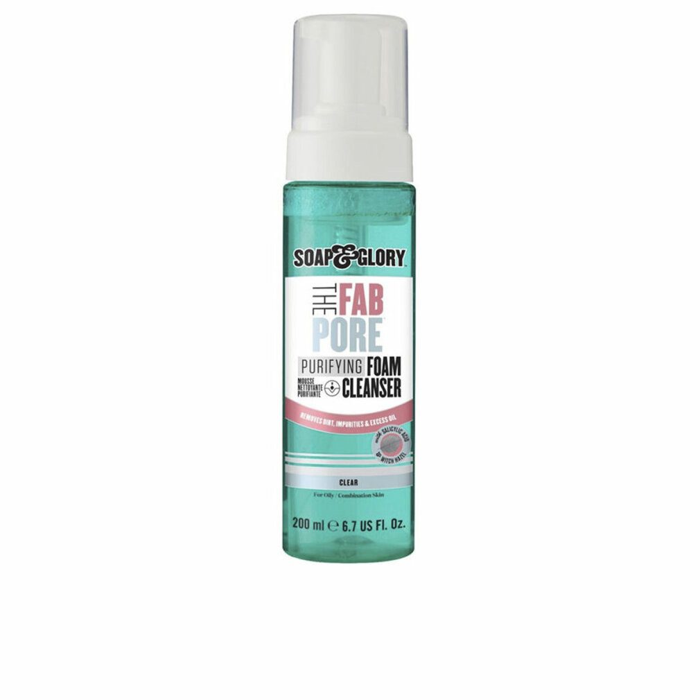 soap & glory Gesichts-Reinigungsmilch THE FAB PORE cleansing foam 200ml