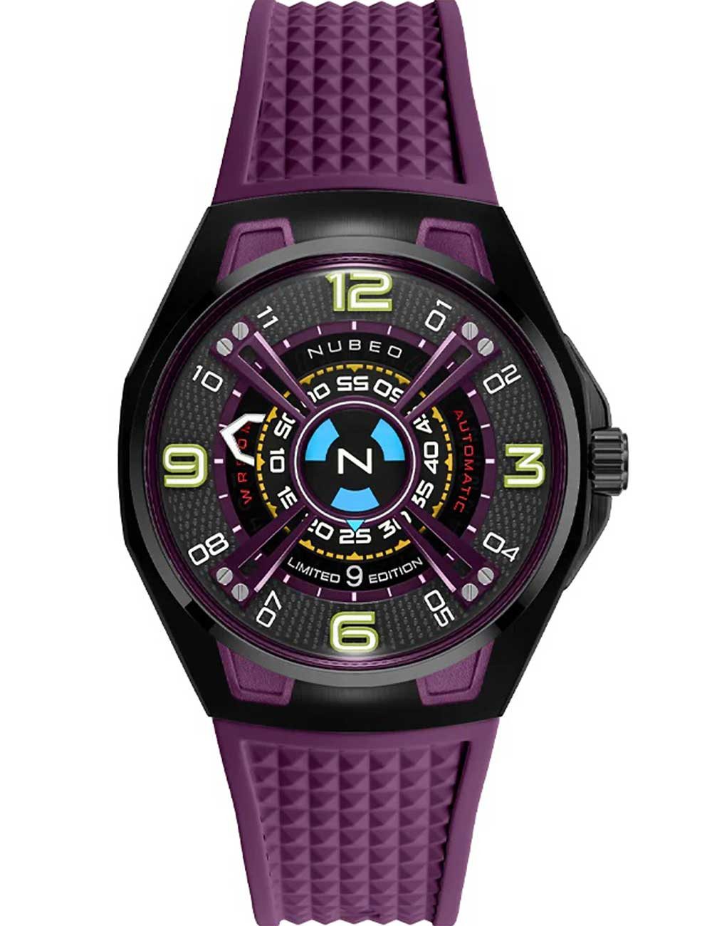 Nubeo Automatikuhr Nubeo NB-6094-05 Herrenuhr OAO Automatik Limited Edition 44mm 5ATM Nubeo NB-6094-05 Herrenuhr OAO Automatik Limited Edition 44mm 5ATM