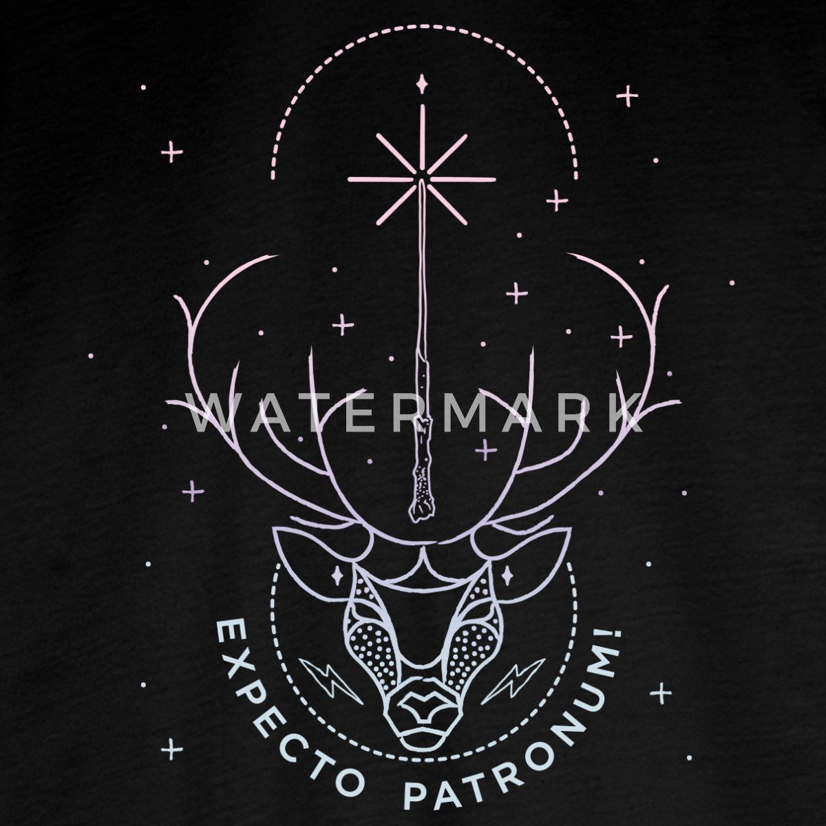 Spreadshirt T-Shirt Harry Potter Hirsch Expecto günstig online kaufen