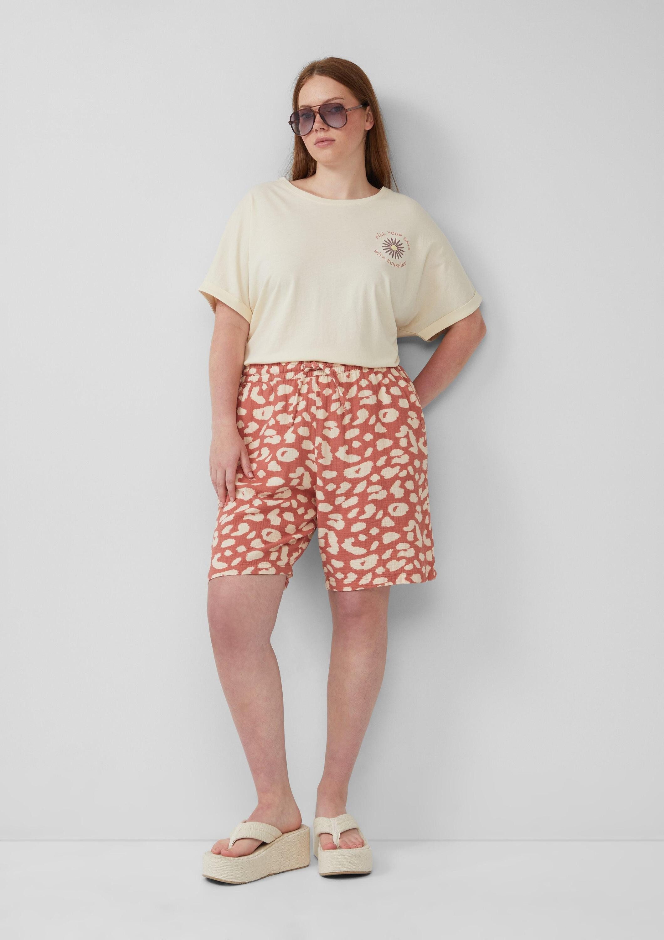 QS Shorts Hose Shorts mit Elastikbund
