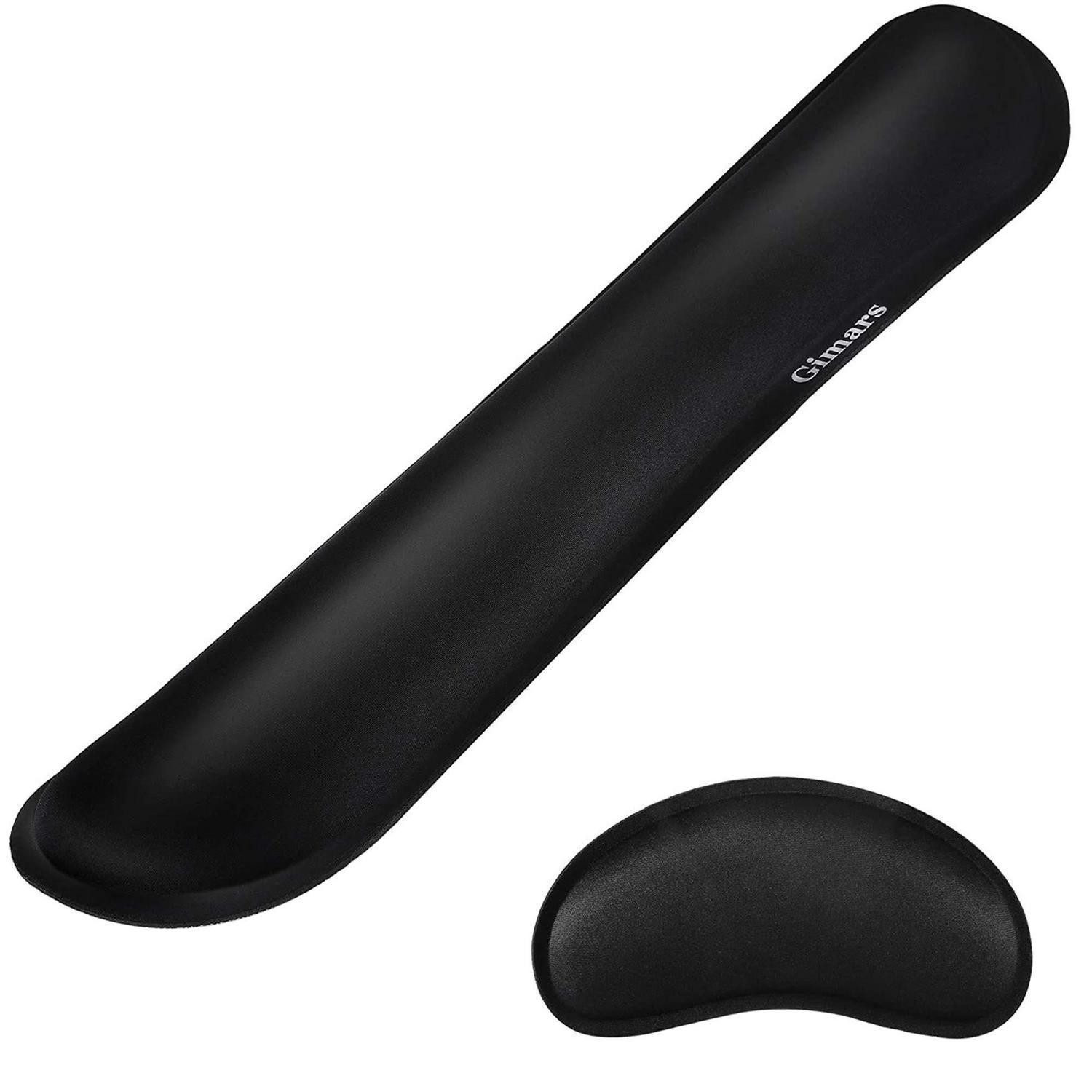 LuxusKollektion Handballenauflage Tastatur & Maus Handballenauflage Schwarz (1-St)