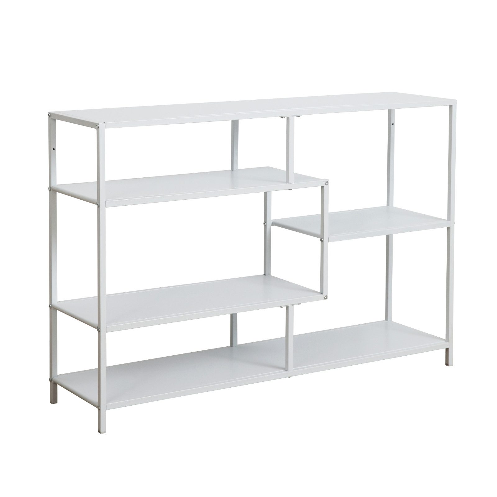 SVITA Regal CASTO, Metallregal, Bücherregal, Industrial Design, Freistehend günstig online kaufen