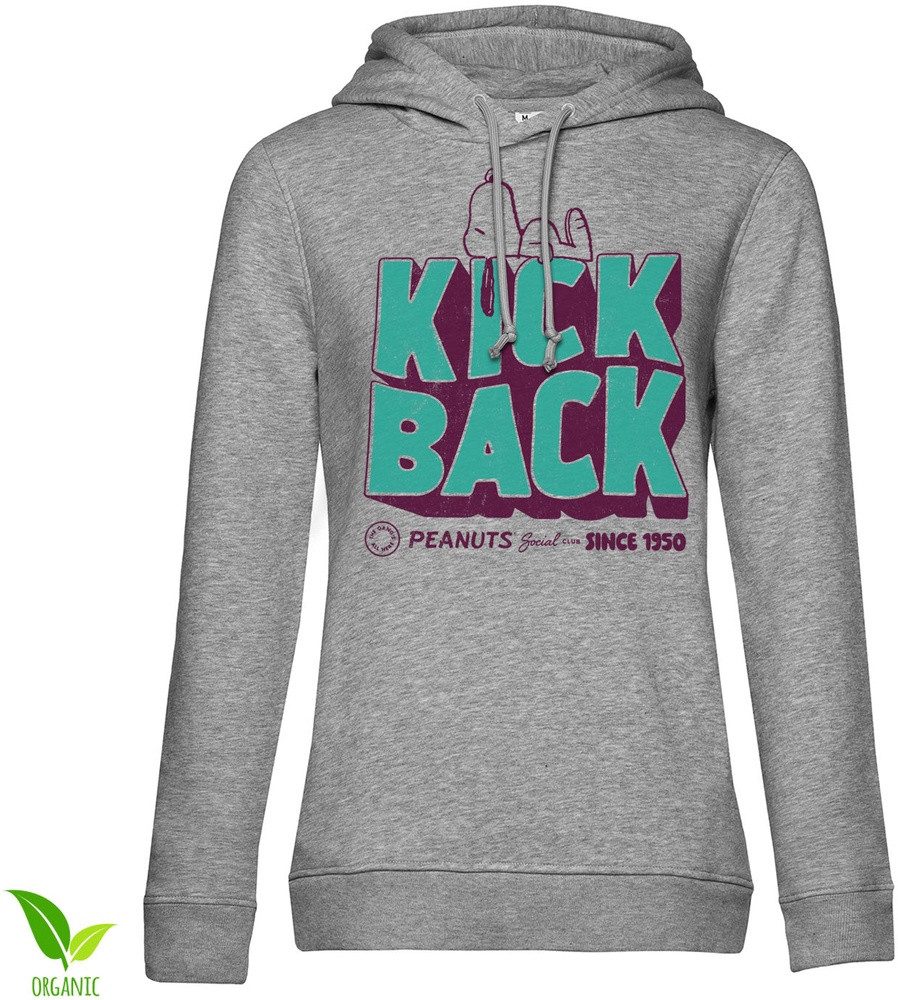 PEANUTS Worldwide LLC Hoodie Kick Back Social Club Girly Hoodie