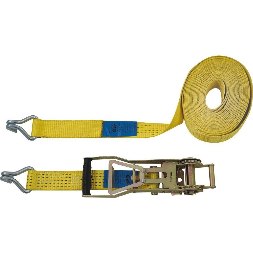 Petex Spanngurt Ratschenspanngurt 10 m x 50 mm Doppelspitzhaken,  Langhebelratsche 35 cm | Spanngurte