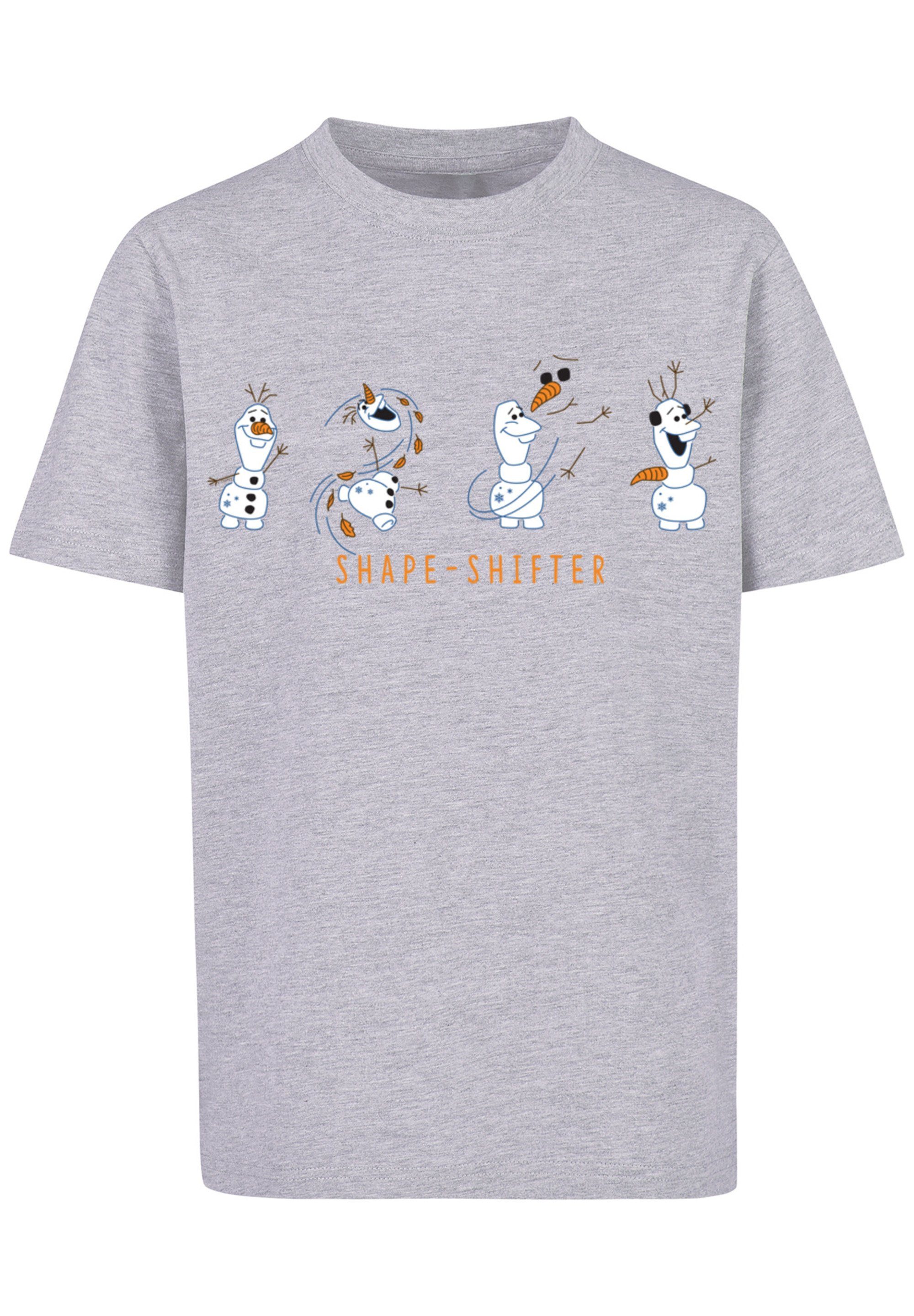 Shape-Shifter T-Shirt grey F4NT4STIC Olaf 2 heather Disney Print Frozen
