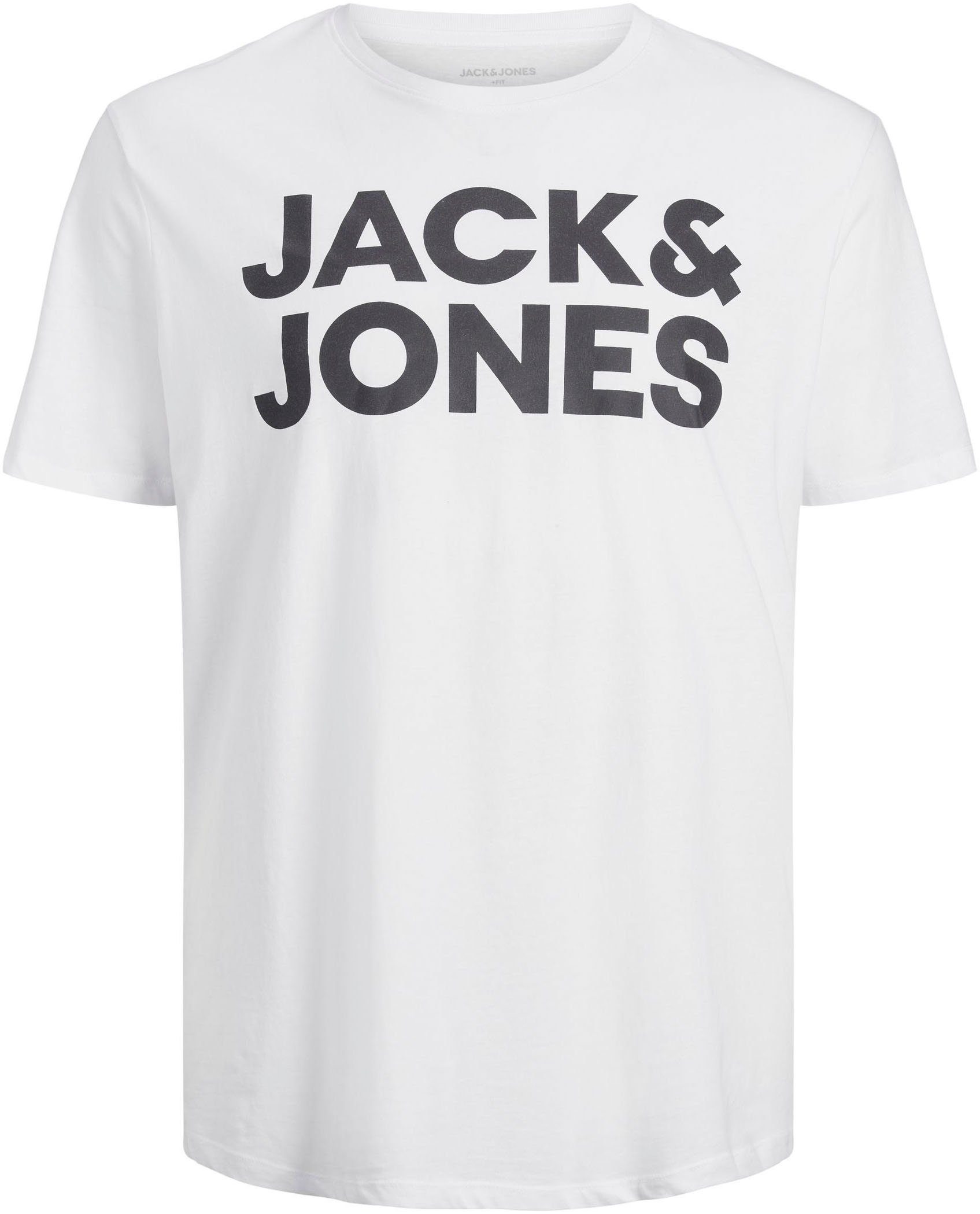 Jack & Jones PlusSize Rundhalsshirt JJECORP LOGO TEE SS O-NECK NOOS PLS Baumwolle, regular fit – Bild 5 von 5