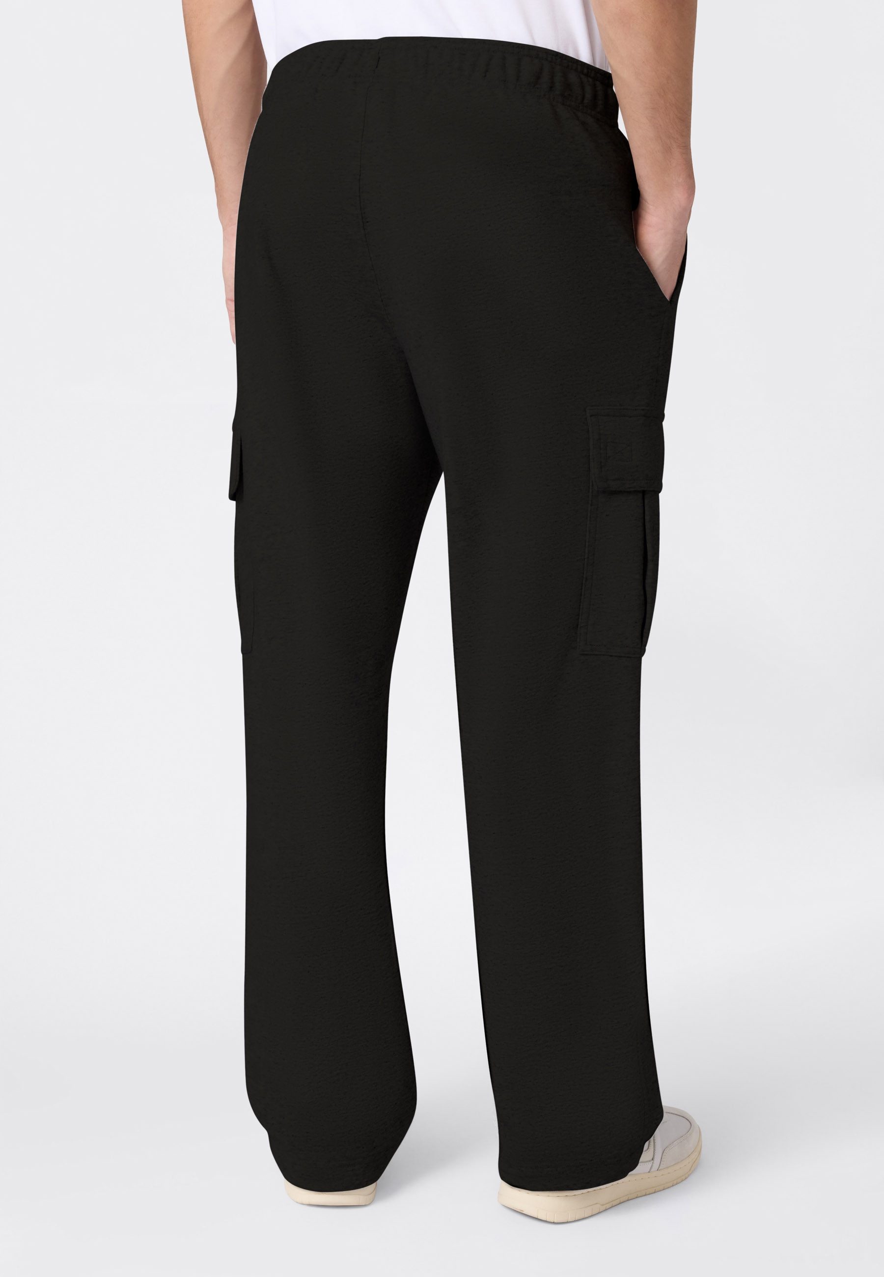 Champion Jogginghose ICONS Terry Cargo Pants ohne Verschluss, aus Baumwolle und Polyester, auch in großen Größen