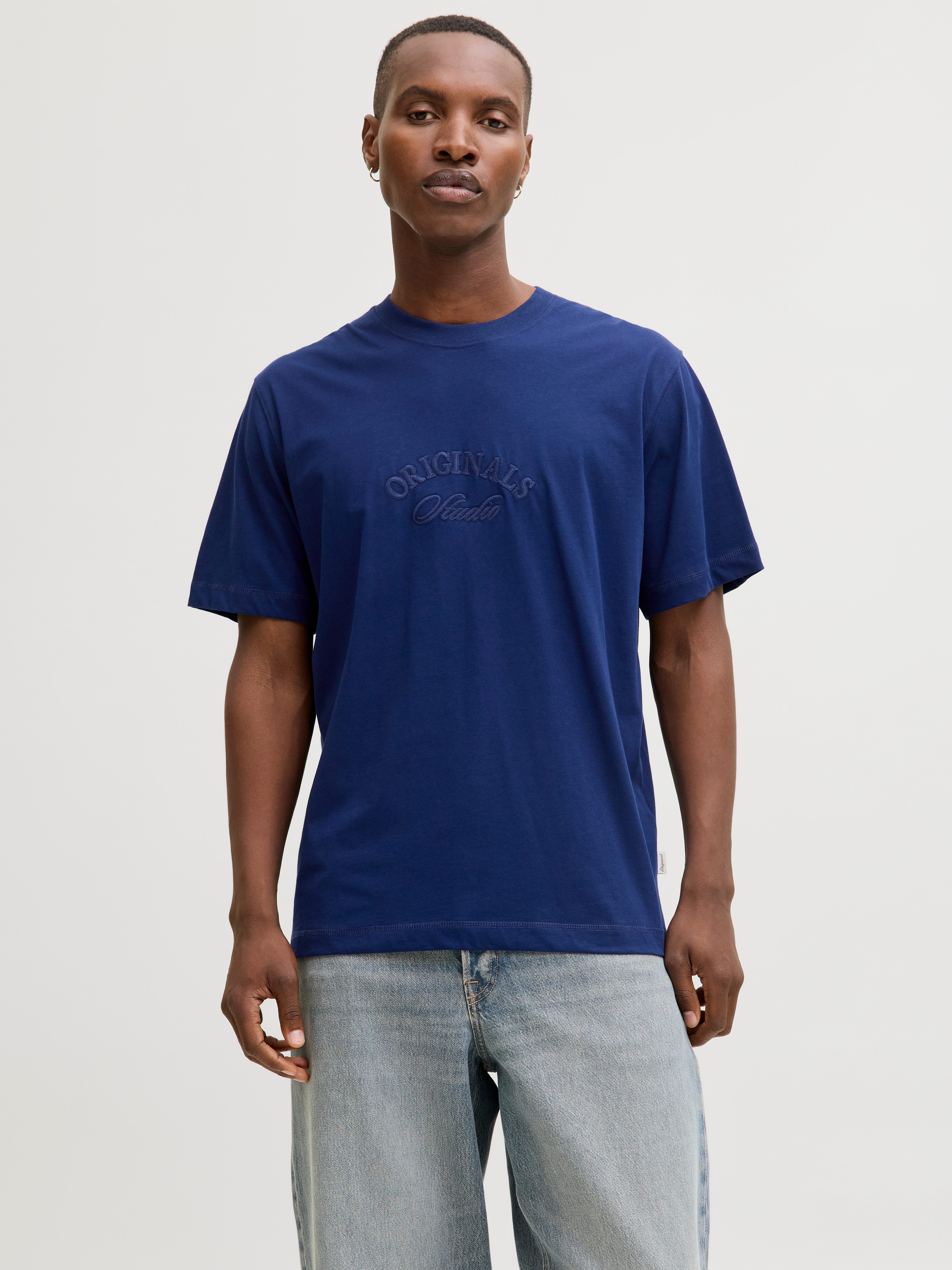 Jack & Jones T-Shirt JORBLEECKER BRANDING TEE SS CN günstig online kaufen