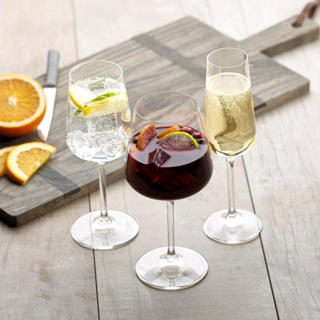 Villeroy & Boch Gläser-Set Ovid Sektglas 4er-Set, 4-tlg., Glas, Kristallglas, 4 Stck, spülmaschinenfest