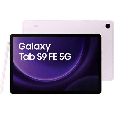 Samsung Galaxy Tab S9 FE 5G Tablet (10,9", 128 GB, Android,One UI,Knox, 5G, AI-Funktionen)