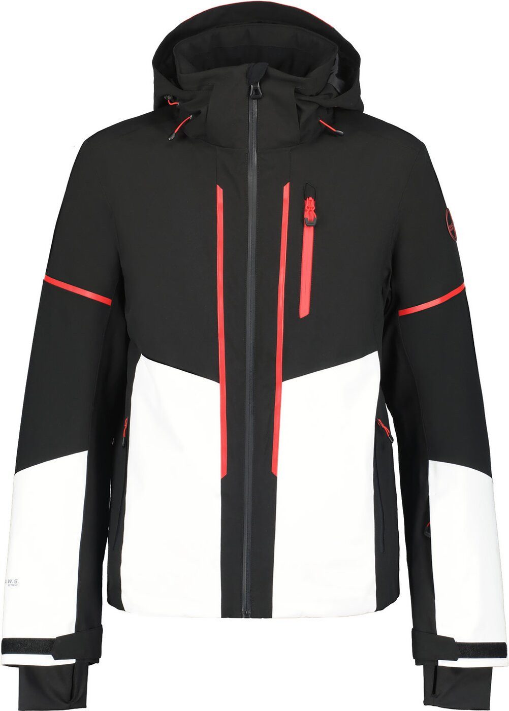 Skijacke ICEPEAK FIRCREST SCHWARZ-WEISS