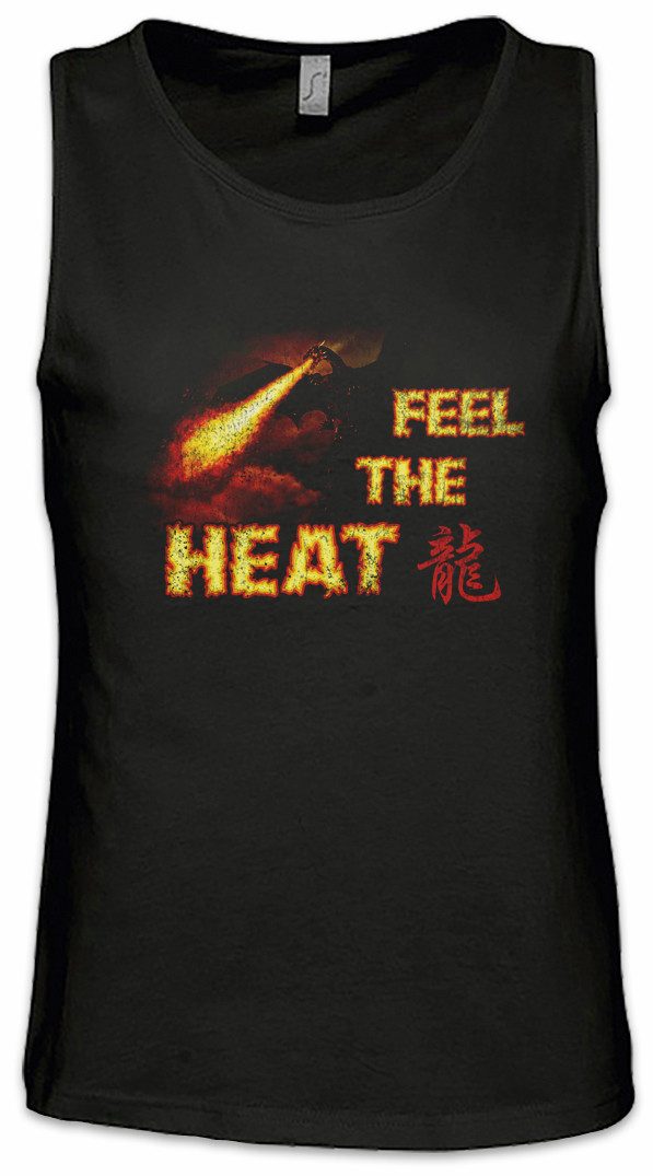 Urban Backwoods Tanktop Dragon II Ärmelloses T-Shirt Drache Fantasy RPG Role Play Dungeons Dragons Drachen Monster Asia